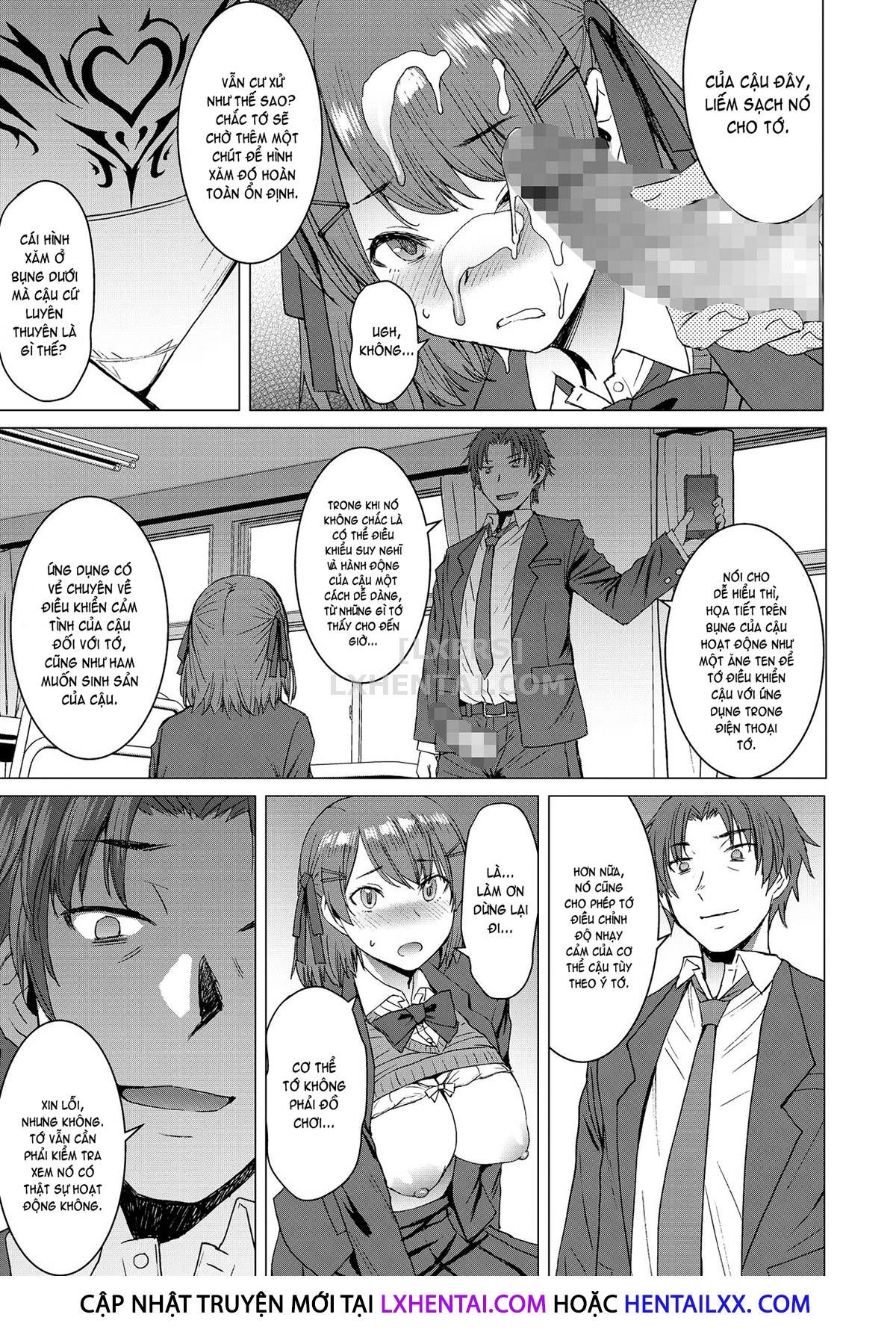 Đọc truyện hentai Crotch Tattoo Sex App - Oneshot