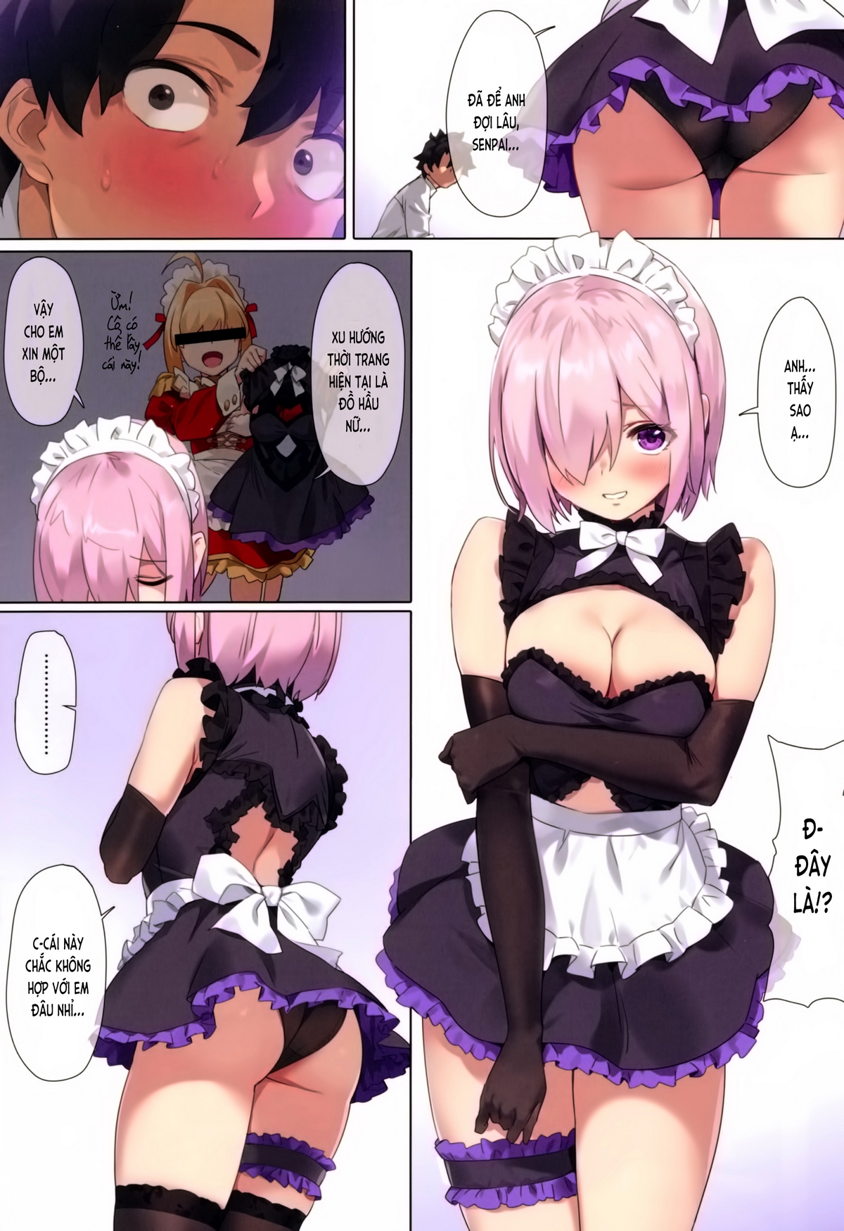 Đọc truyện hentai Chaldea Maid Mash (FGO) - Oneshot