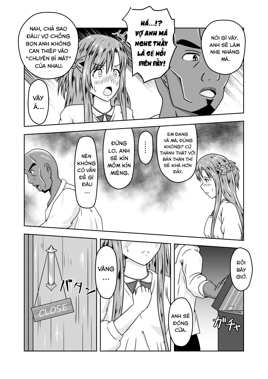 Đọc truyện hentai Câu chuyện về việc Asuna bị Agil-san NTR - Oneshot 1.1