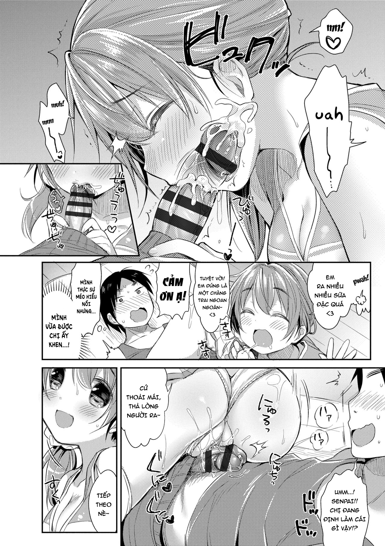 Đọc truyện hentai Hatsukoi Ecchi - First love H. - Chap 3: Hoạt Náo Viên