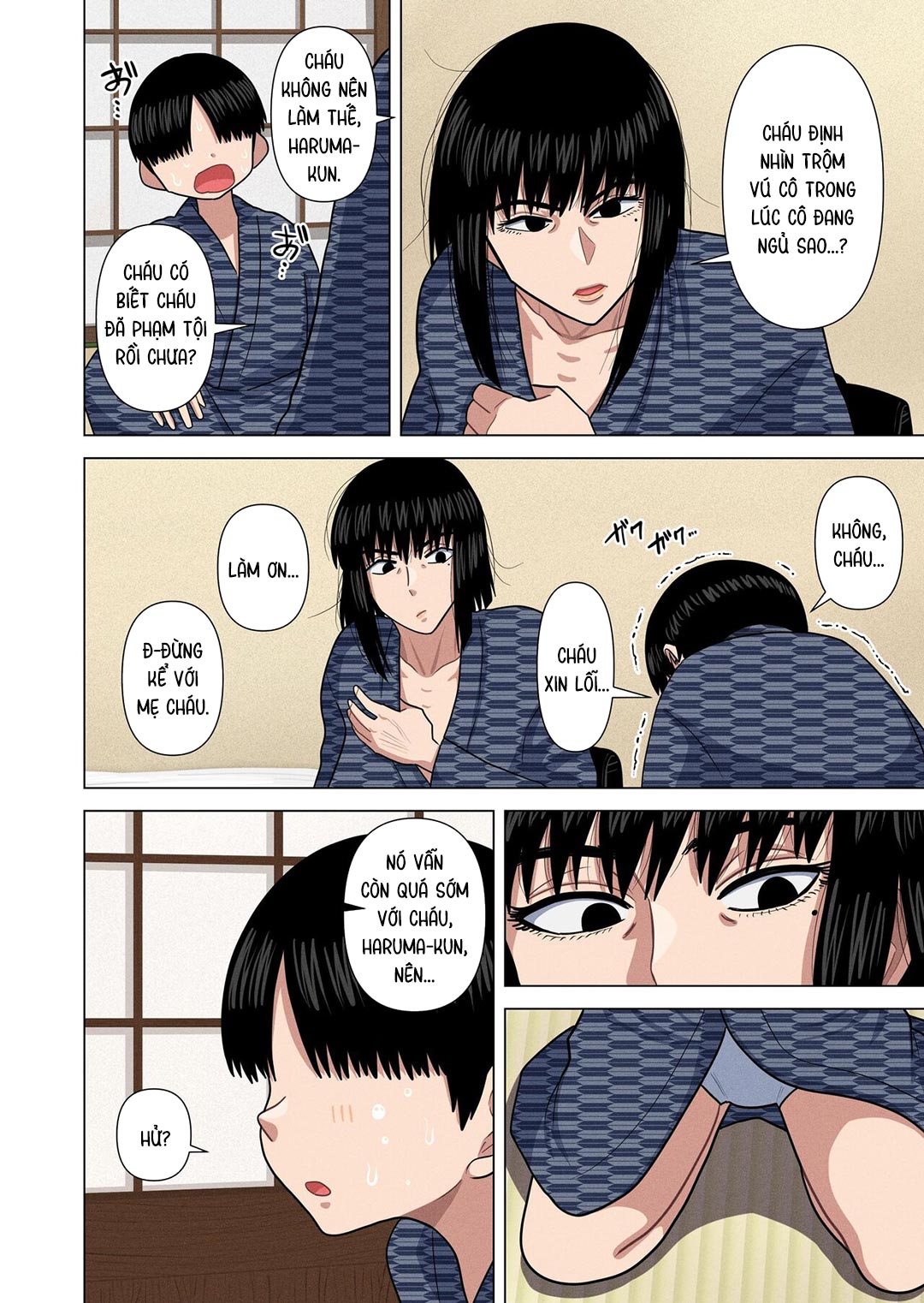 Đọc truyện hentai Chuyến đi chơi với bạn mẹ! - Oneshot