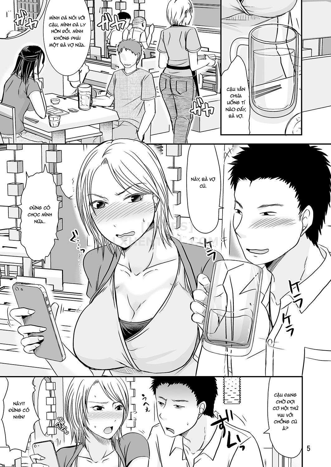 Đọc truyện hentai Visiting My Recently Divorced Co-Worker's House - Oneshot