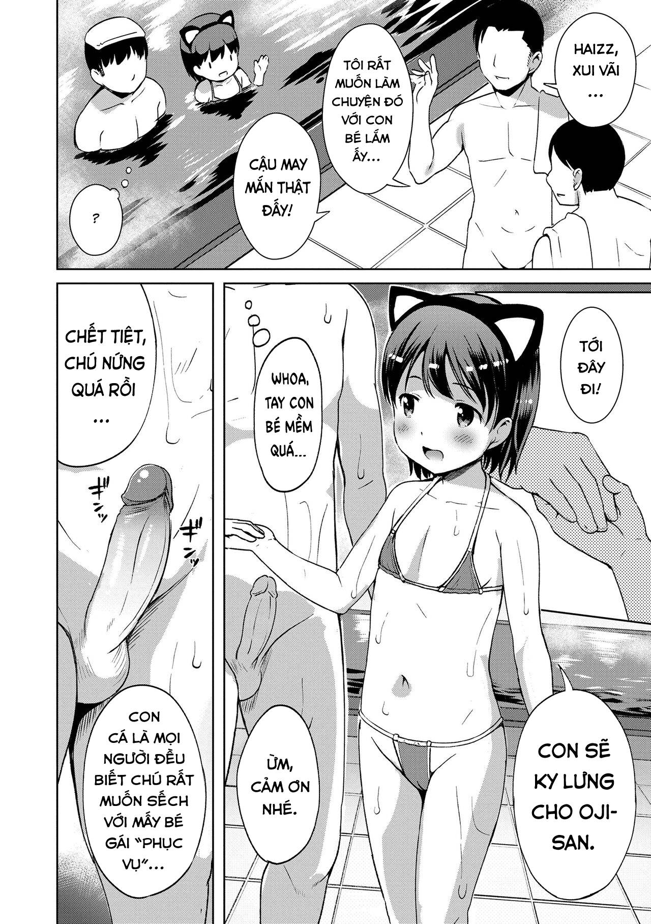 Đọc truyện hentai Lần đầu trải nghiệm nhà tắm công cộng và cái kết - Oneshot