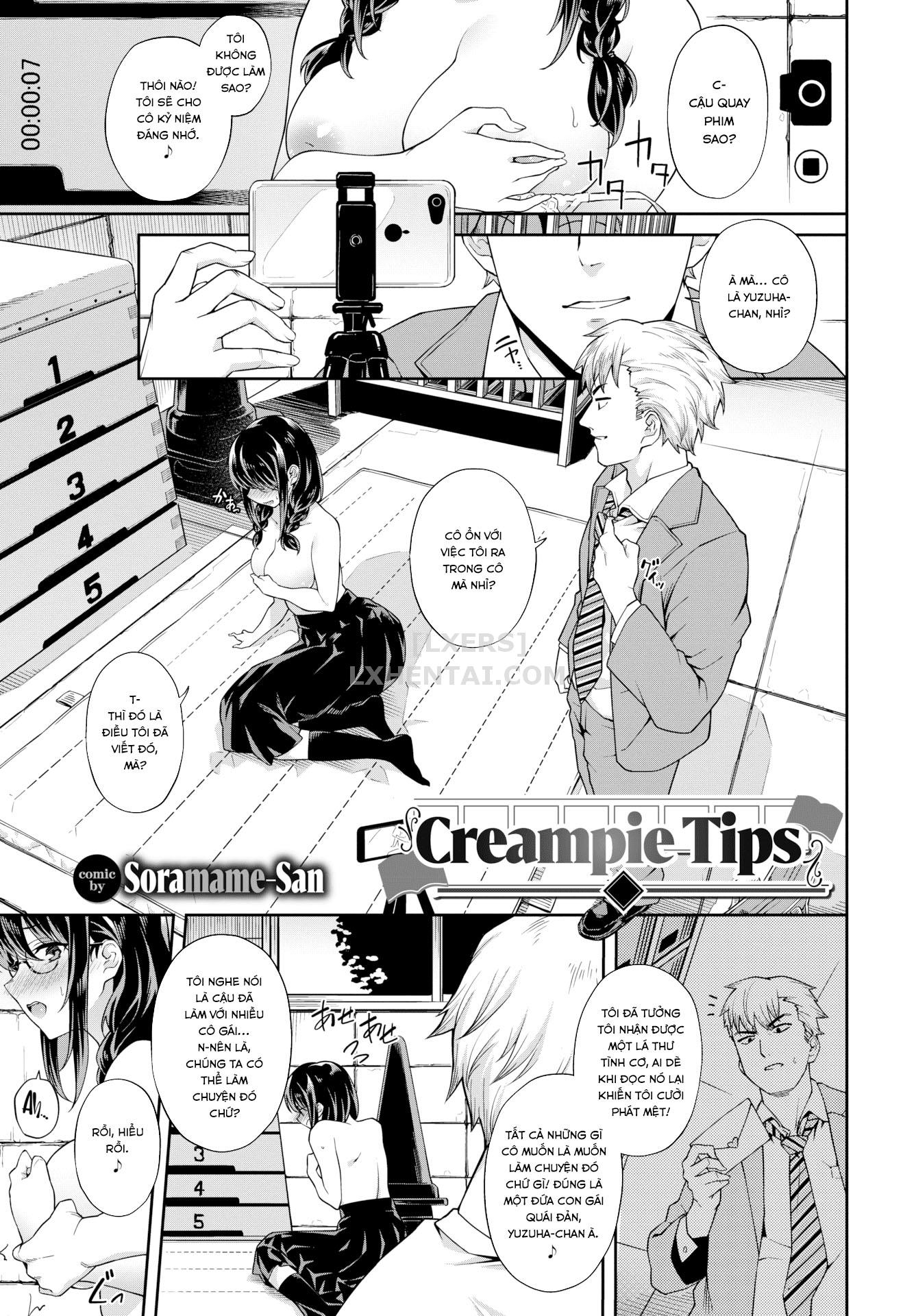 Đọc truyện hentai Creampie Tips - Oneshot