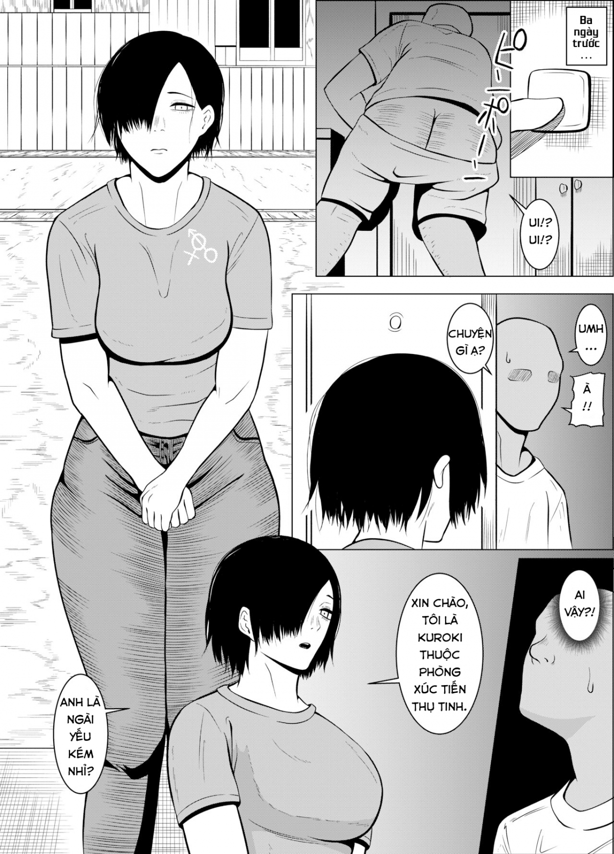 Đọc truyện hentai Thế giới nơi tỉ lệ người cứ 1 thằng phế vật sẽ có 9 gái đẹp - Oneshot