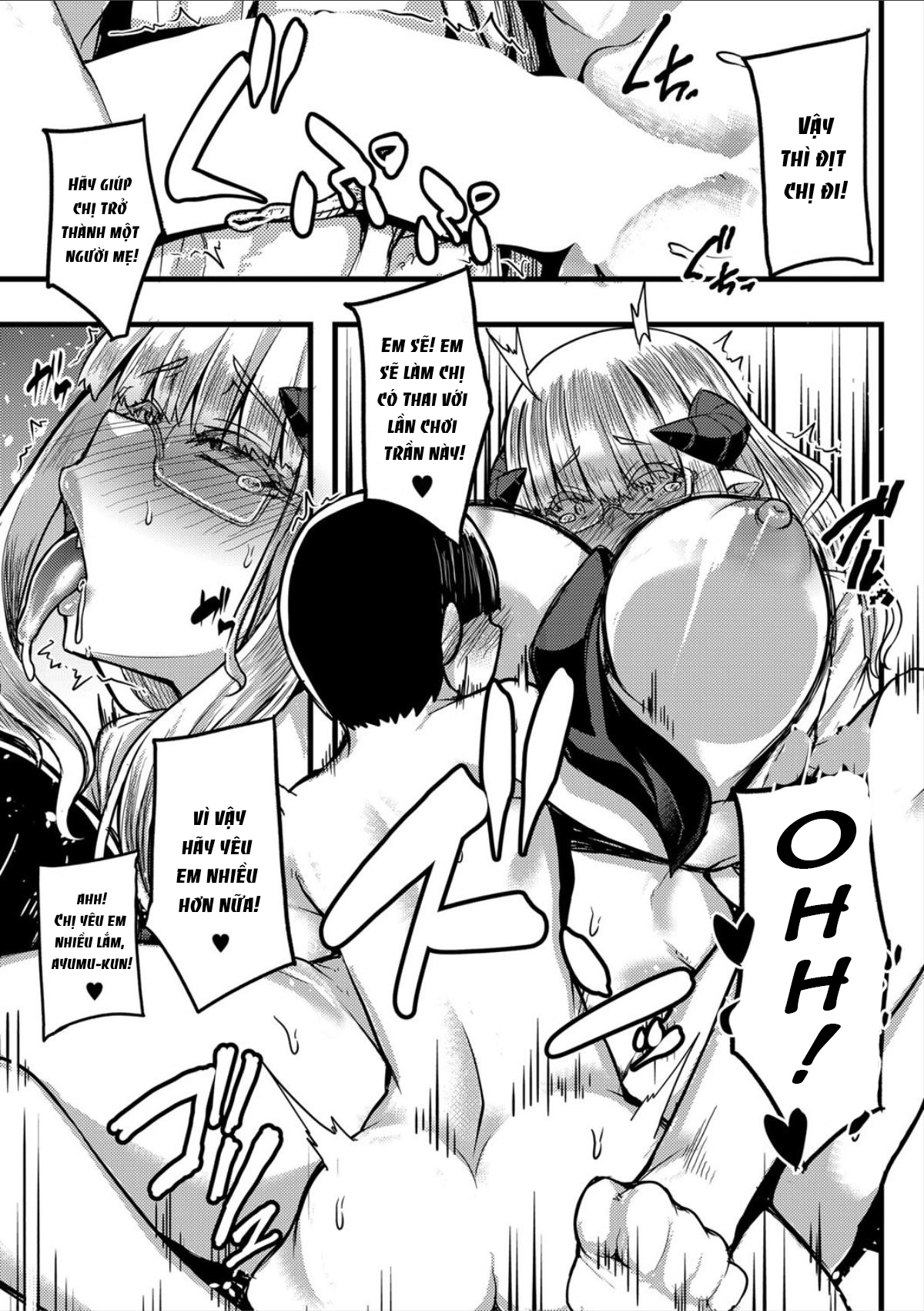 Đọc truyện hentai Succubus Sakusei-bu - Chap 4