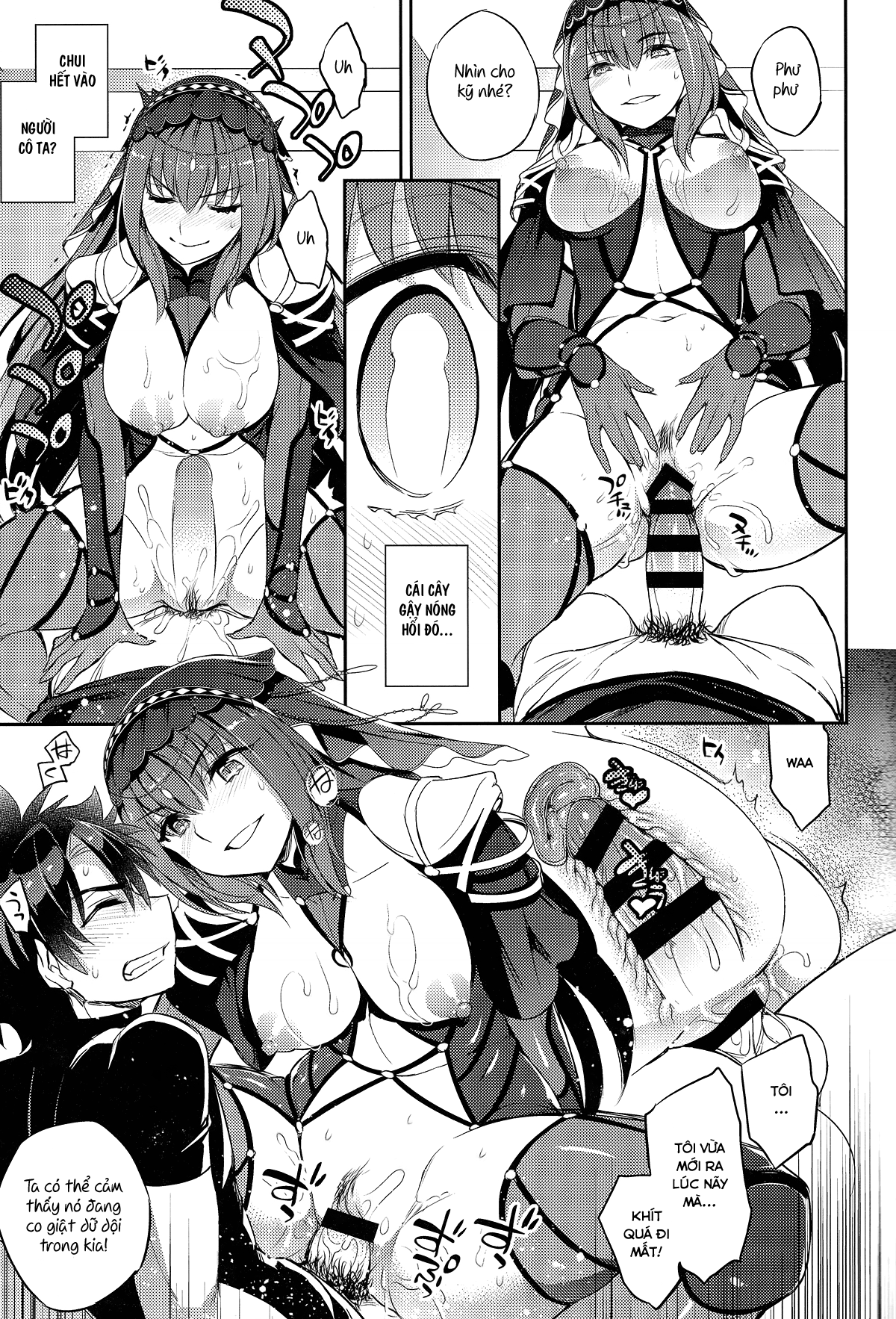 Đọc truyện hentai C9-39 W Scathach to (Fate/Grand Order) - Oneshot