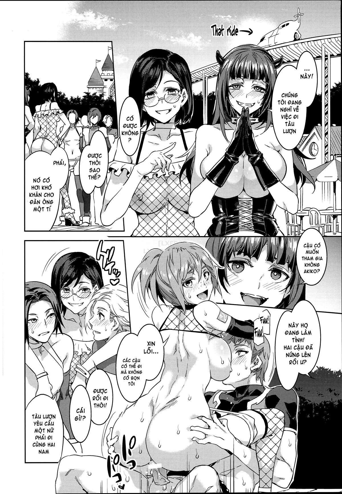Đọc truyện hentai Oide Yo Mizuryuu Kei Land - Chap 4
