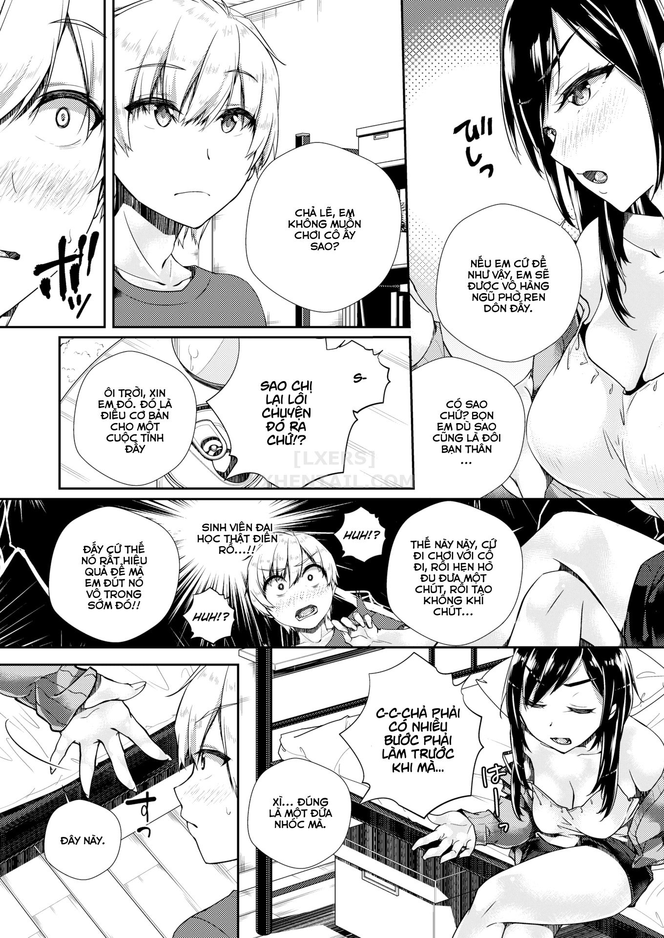 Đọc truyện hentai Nâng cốc chúc mừng - Oneshot
