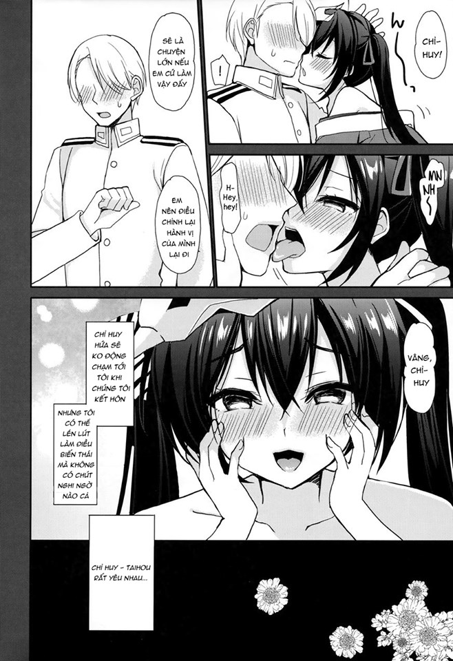 Đọc truyện hentai Taihou to shiki-kan-sama wa aishiatte iru (Azur Lane) - Oneshot