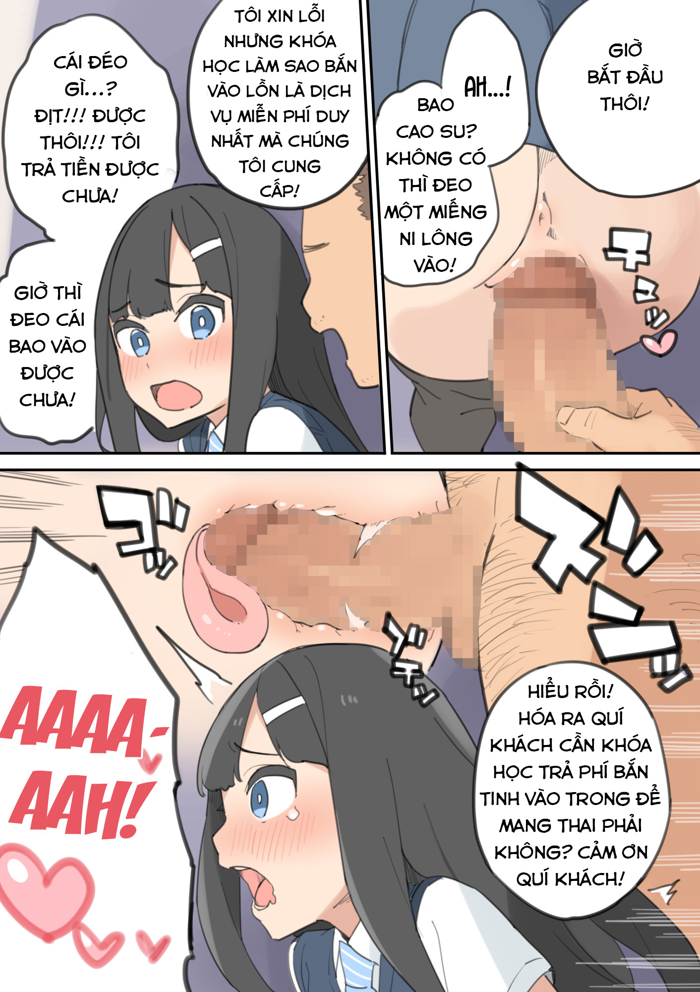 Đọc truyện hentai Chinpo Uri no Ossan - Chap 1.3