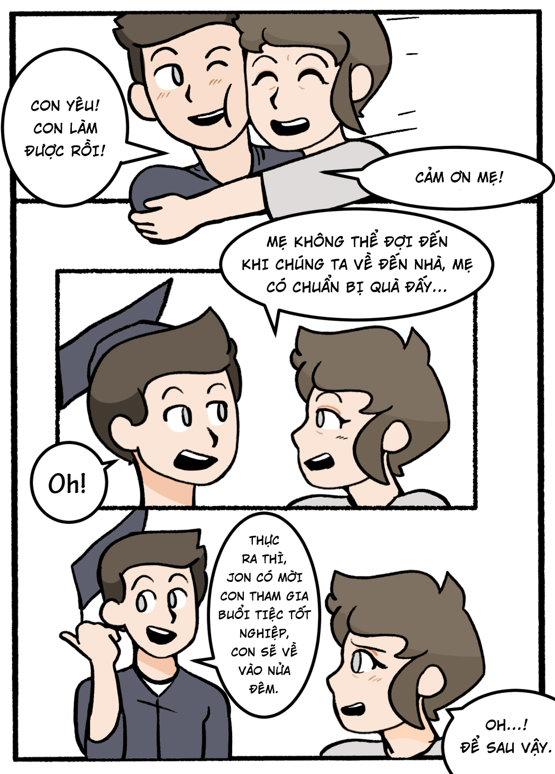 Đọc truyện hentai Ngày tốt nghiệp loạn luân - Oneshot