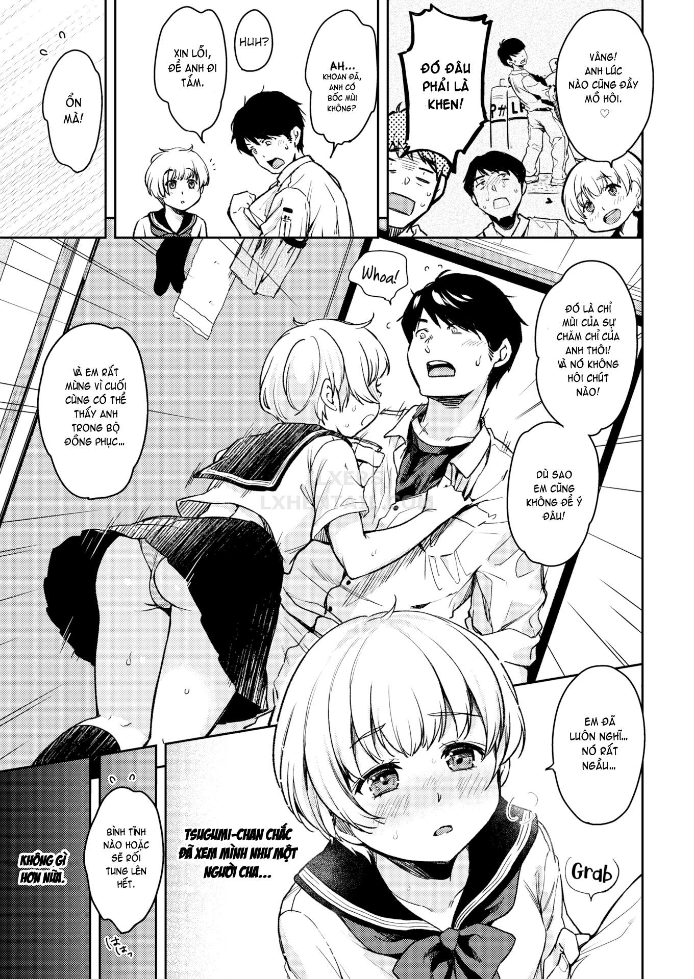 Đọc truyện hentai A Favor For Tsugumi-chan - Oneshot