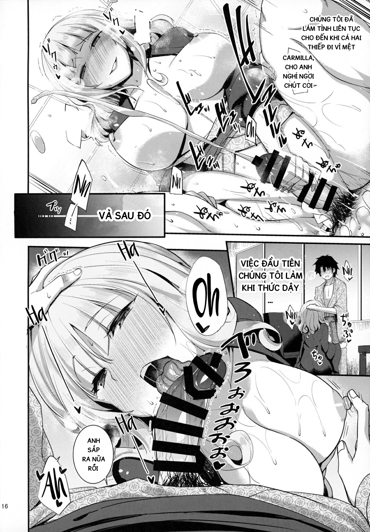 Đọc truyện hentai Carmilla-san to Onsen Ryokan de Shita Koto no Zenbu - Oneshot