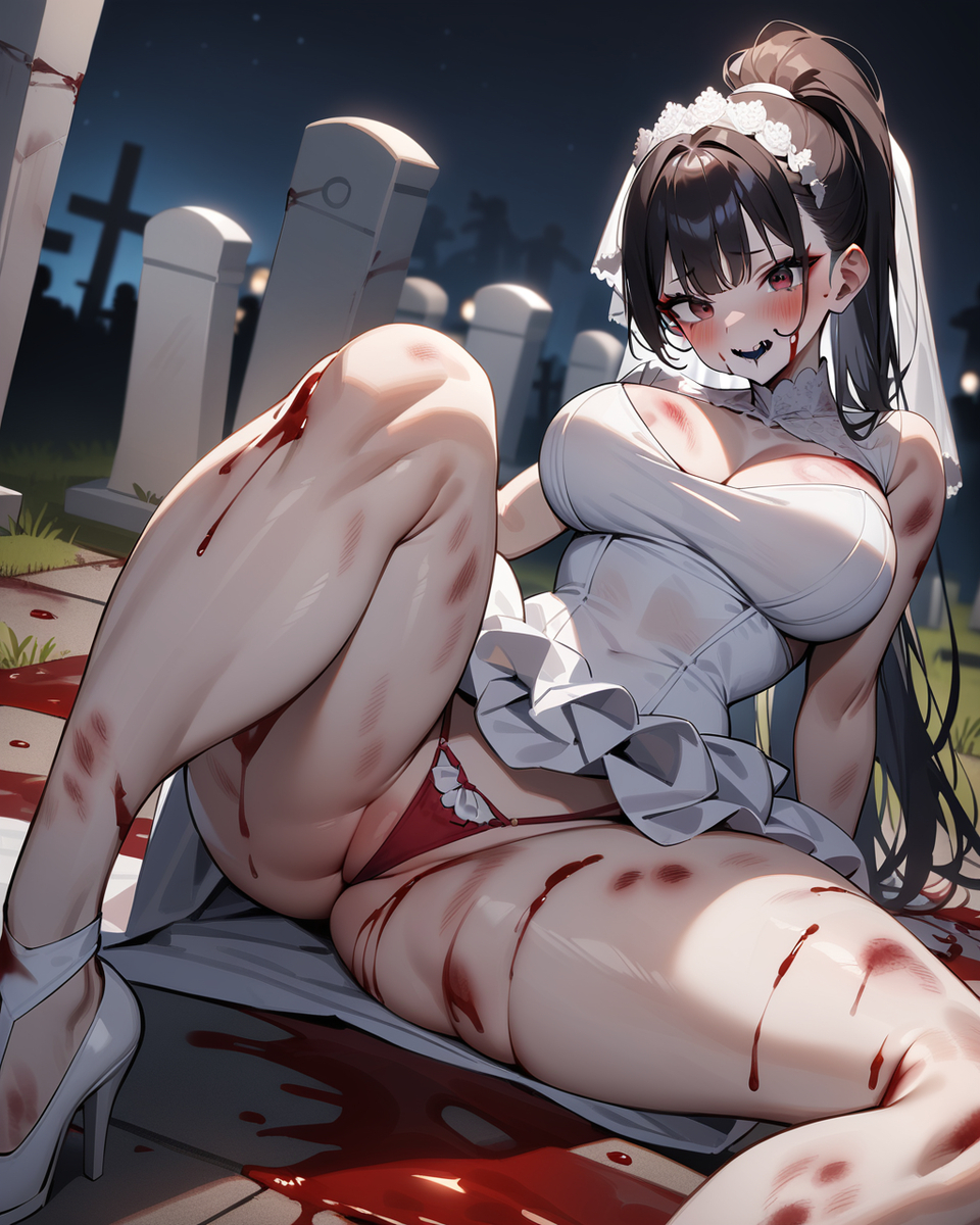 Đọc truyện hentai Tuyển tập Albums Art hentai - Chap 354 - Yamada Anna - Zombie Bride 08