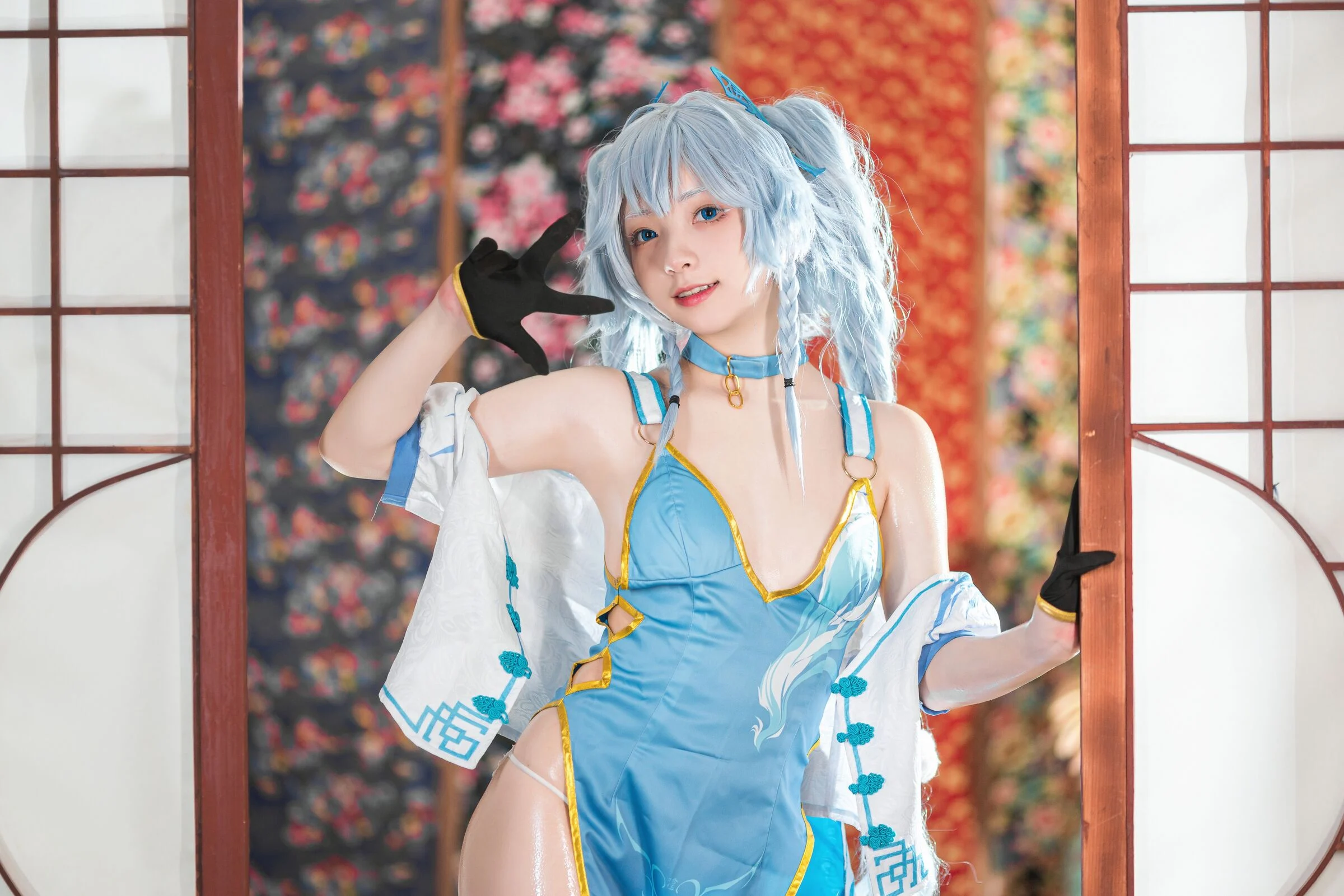 Đọc truyện hentai Tuyển tập Albums siêu phẩm Cosplay - Chap 466 - Flower Bell PA15 - Delphinium Charm