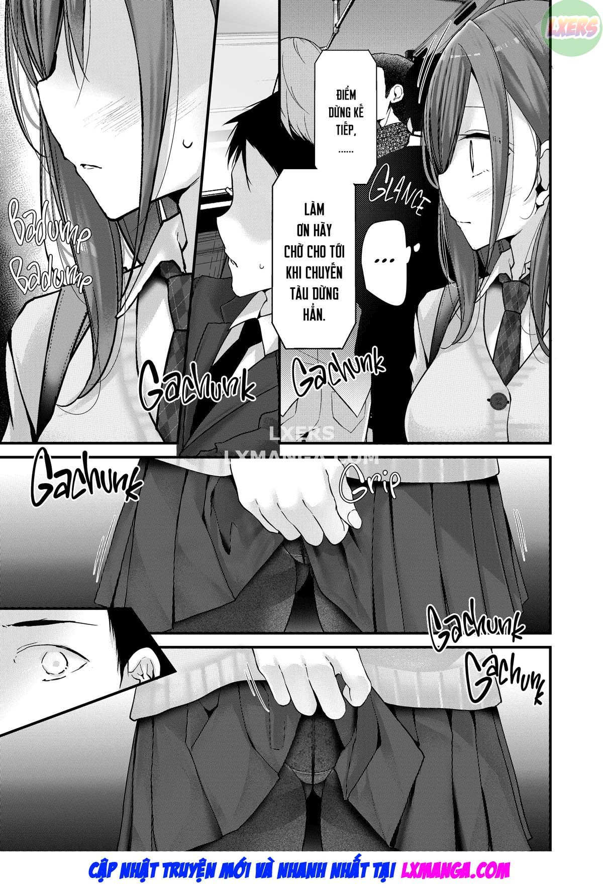 Đọc truyện hentai Dirty Deeds on the Way to Work - Chap 4