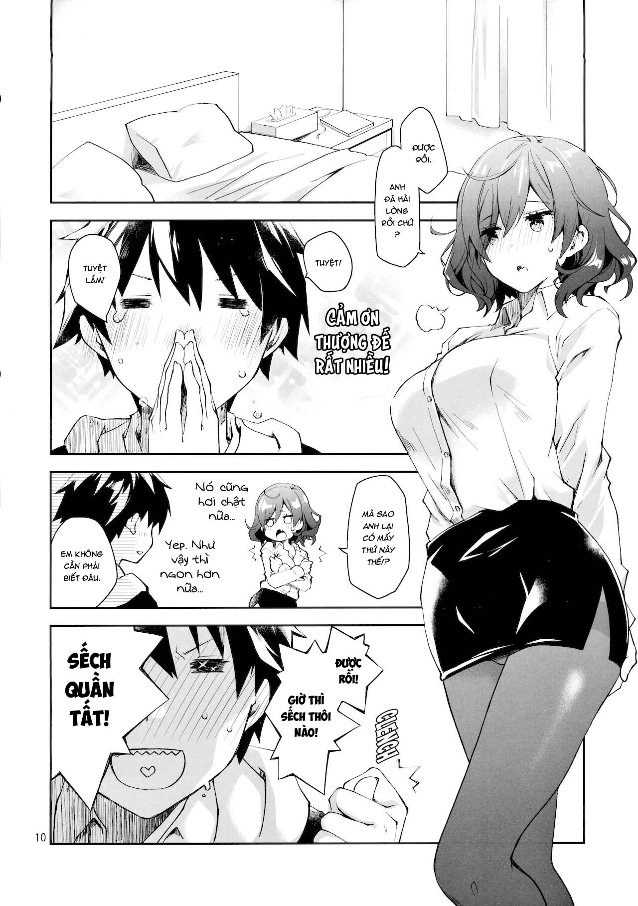 Đọc truyện hentai Anh muốn xé quần tất của em - Oneshot ngọt