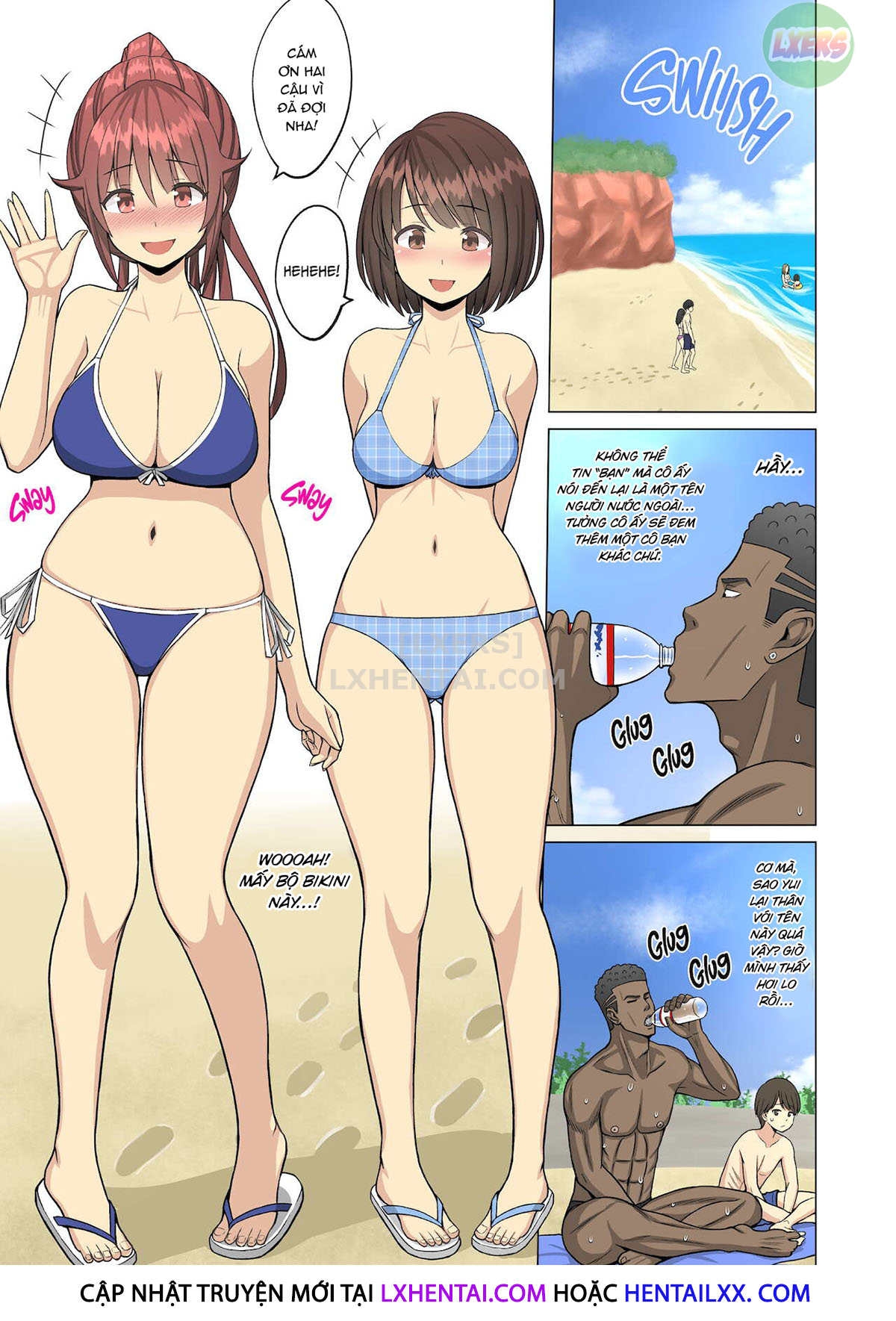 Đọc truyện hentai But I Loved Her... Summer Chapter: My Cheerleader Friend Got Taken by a Foreign Student - Chap 1