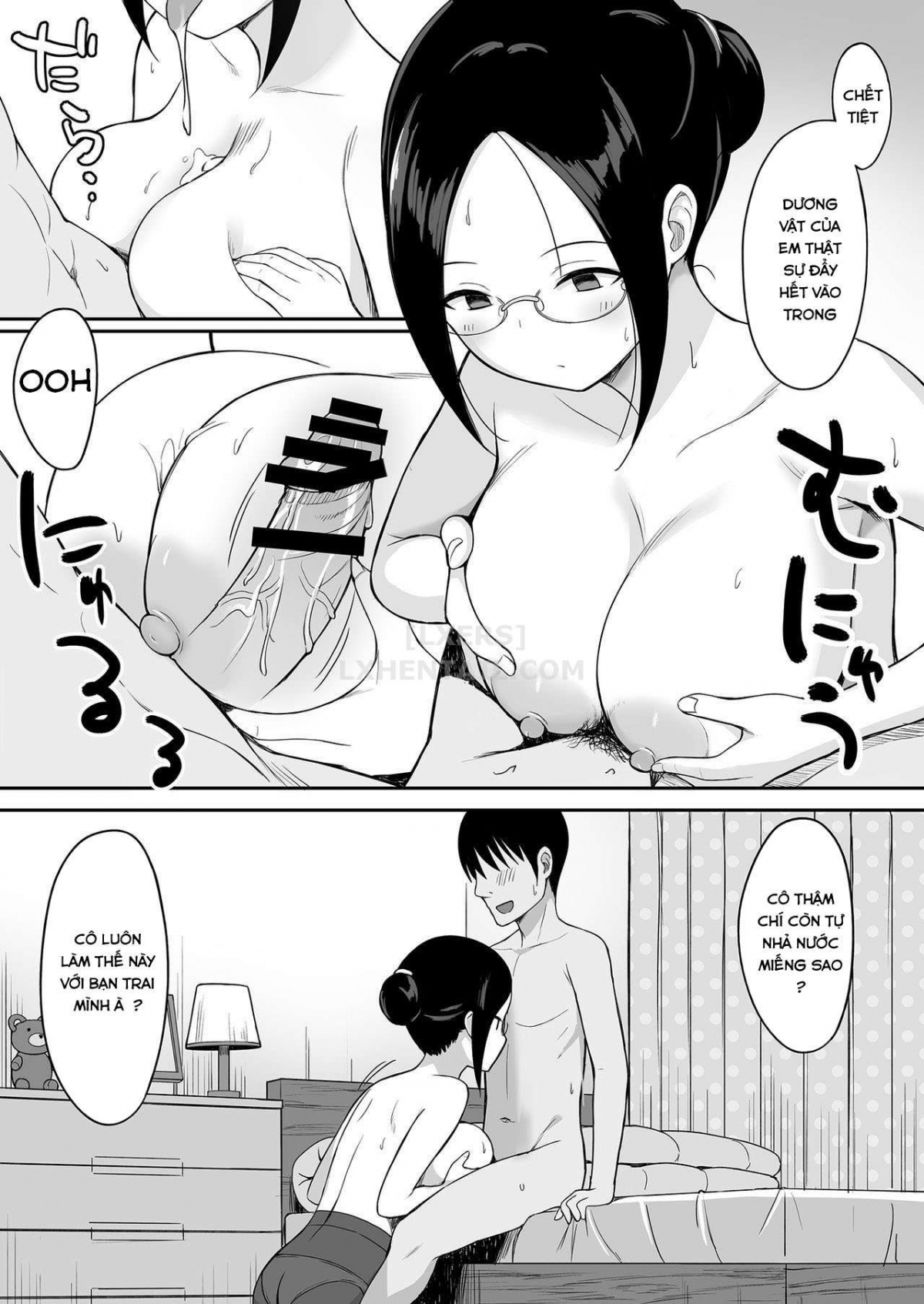 Đọc truyện hentai Fukujuu No Noroi De Classmate O Onaho-Ka Suru Hanashi - Chap 3 ~Josei Kyoushi Satoi Maho Hen~