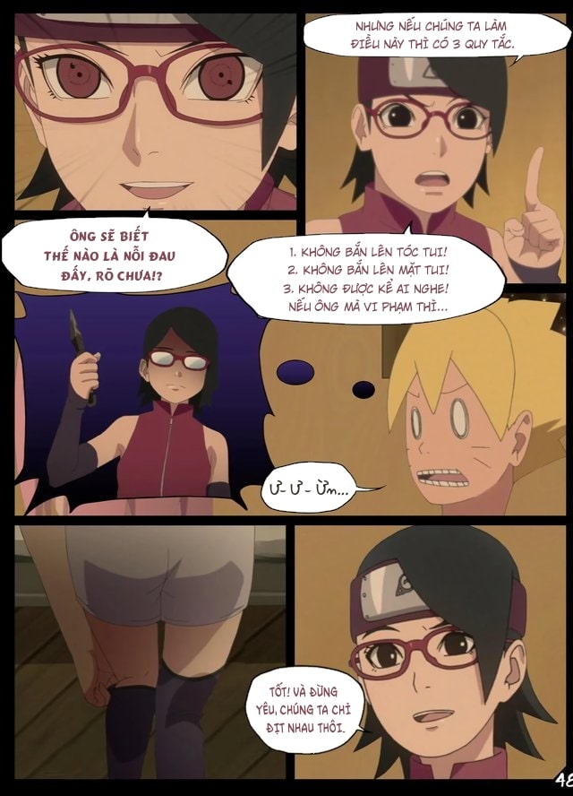 Đọc truyện hentai Sinh Nhật Boruto - Chap 3.2