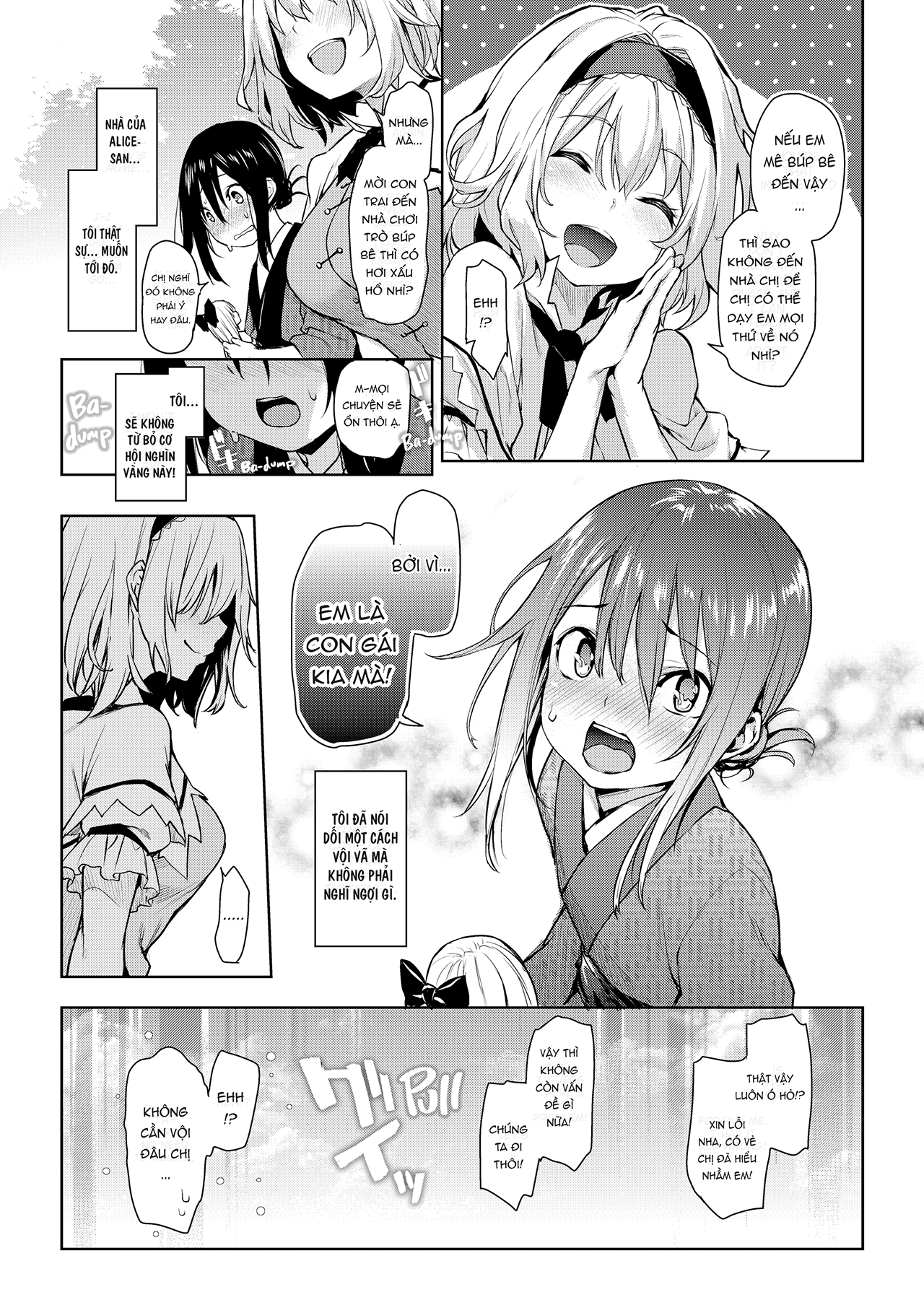 Đọc truyện hentai Alice-san is So Good at Teasing! (Touhou) - Oneshot