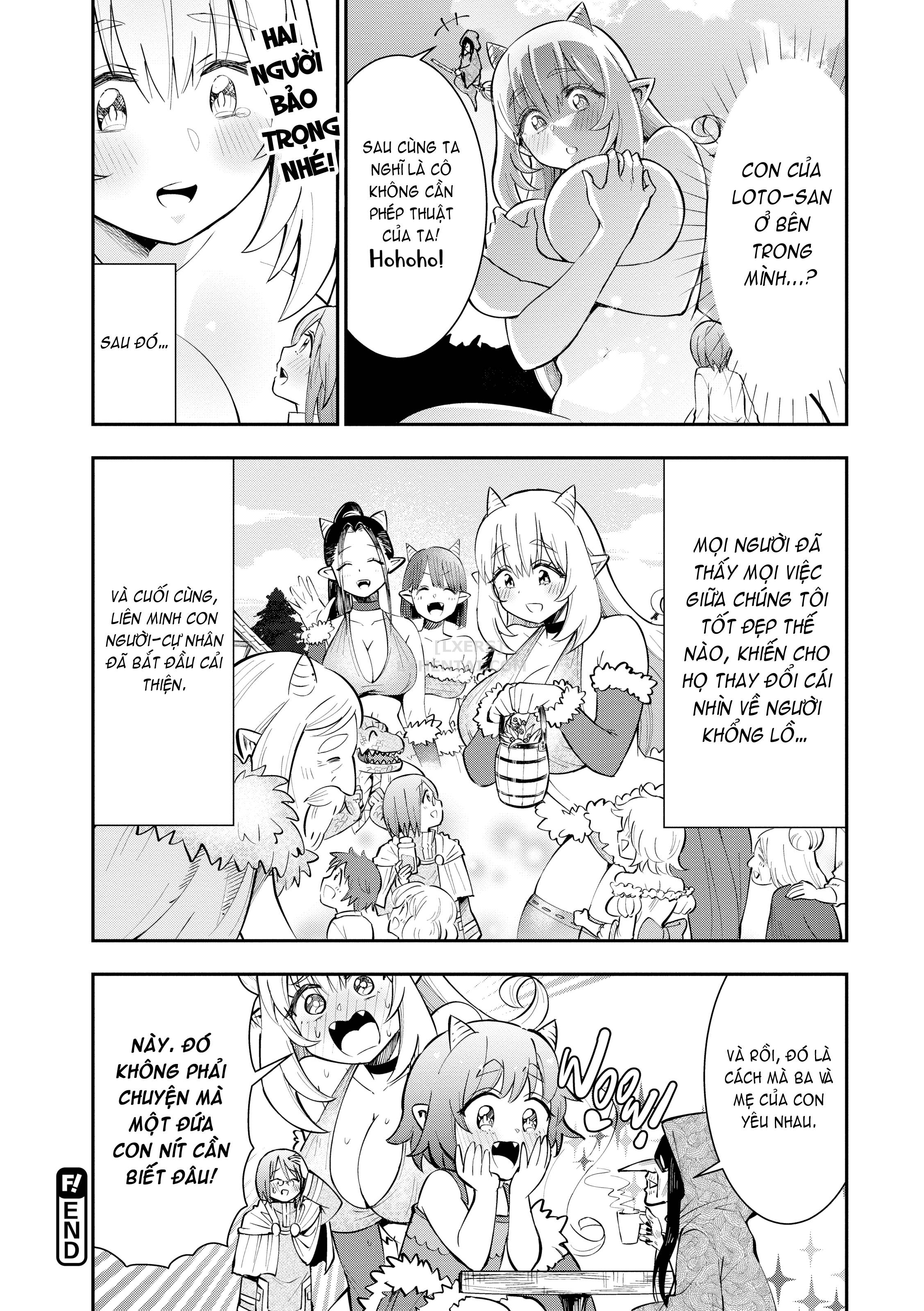 Đọc truyện hentai Monster Girls With a Need for Seed - Chap 10 - Loto & Flan