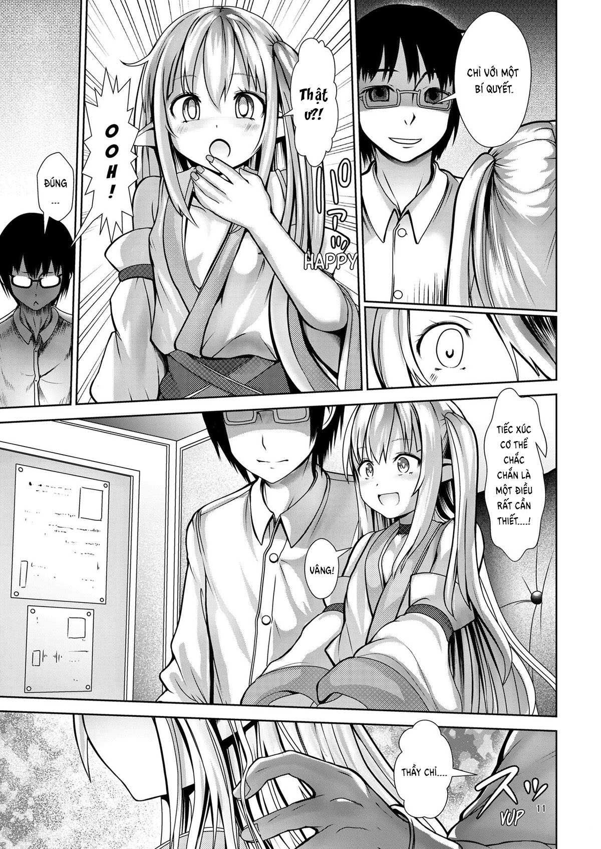 Đọc truyện hentai 5-nen 3-kumi no Isekai Ryuugakusei o Shidou suru Tsumori ga Choukyou shite shimatta - Oneshot