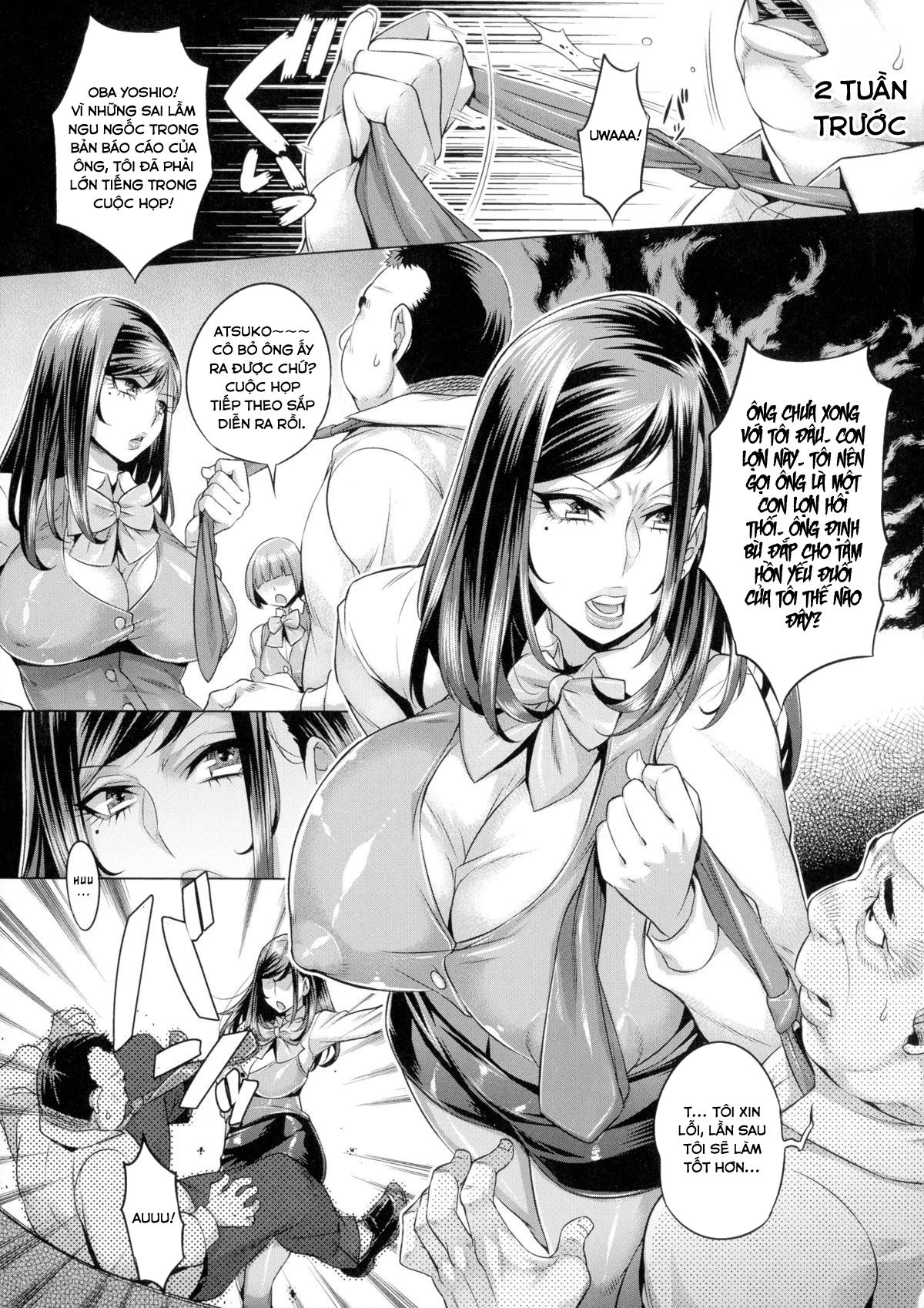 Đọc truyện hentai Yoru no Seigyouhisho - OneShot