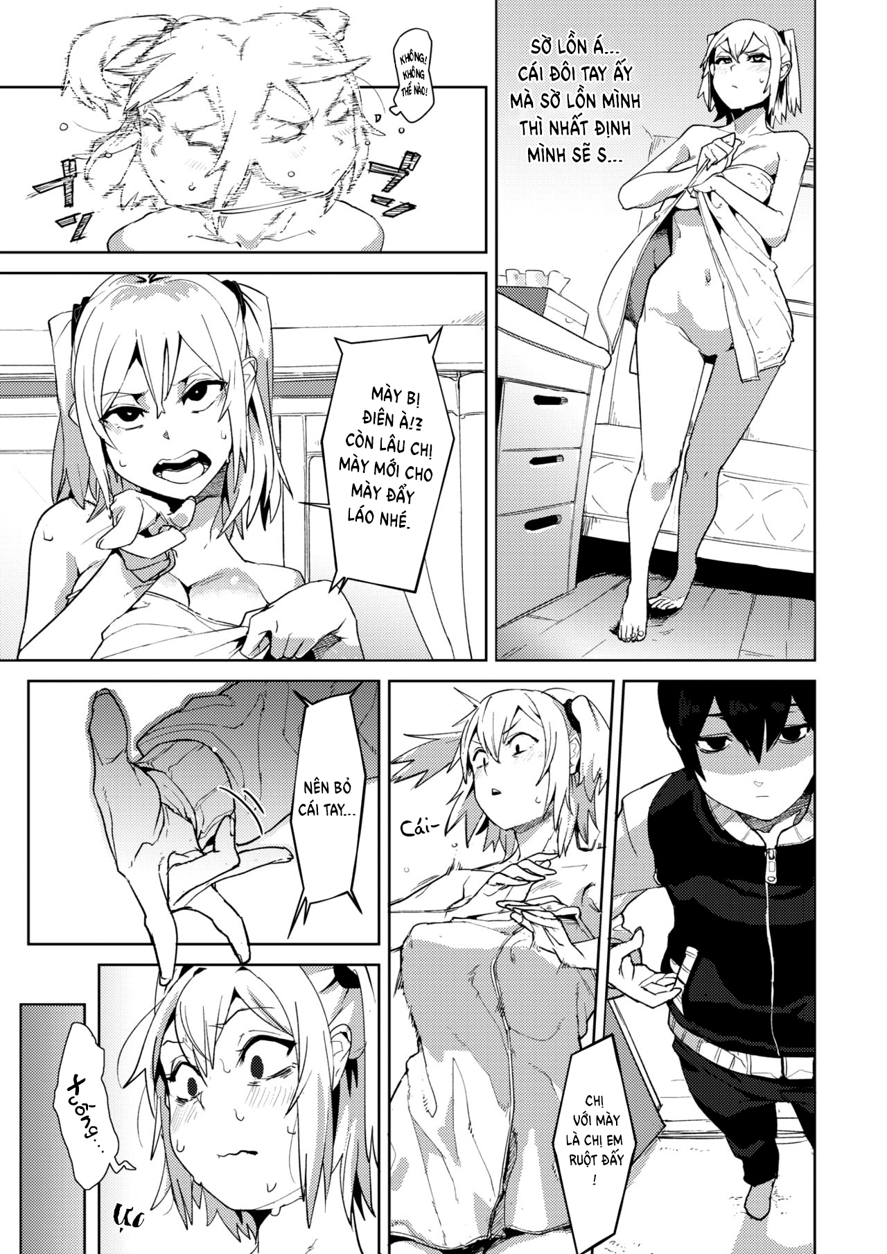 Đọc truyện hentai Big Sis Wants to Convince Her Lil' Brother - Oneshot