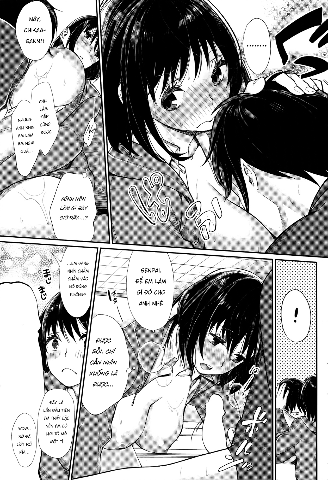 Đọc truyện hentai Nhìn em nữa đi, Senpai! - Oneshot