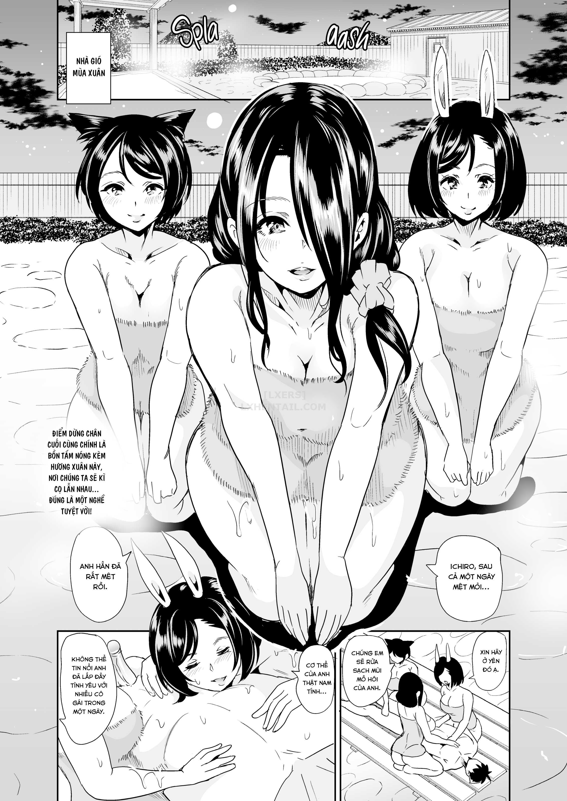 Đọc truyện hentai My Harem in Another World Collection - Chap 8 - Pussy Carousel - 15-girl Sexual Theme Park