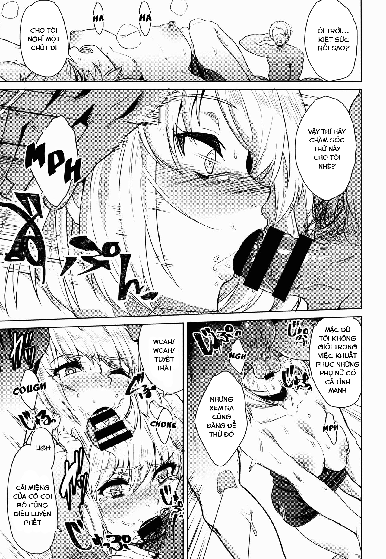 Đọc truyện hentai Shoushin no Boku to Oshi ni Yowasugiru Moto Seijo-sama to (Fate/Grand Order) - Oneshot