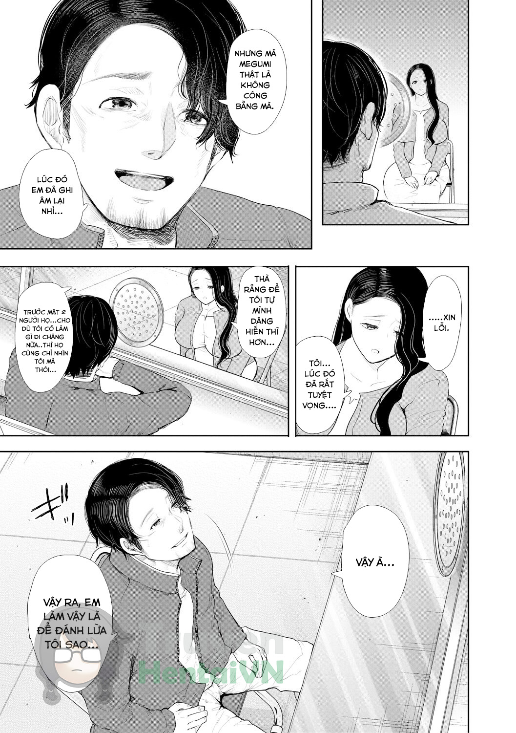 Đọc truyện hentai Netorareta Hitozuma [JP] - Chap 4