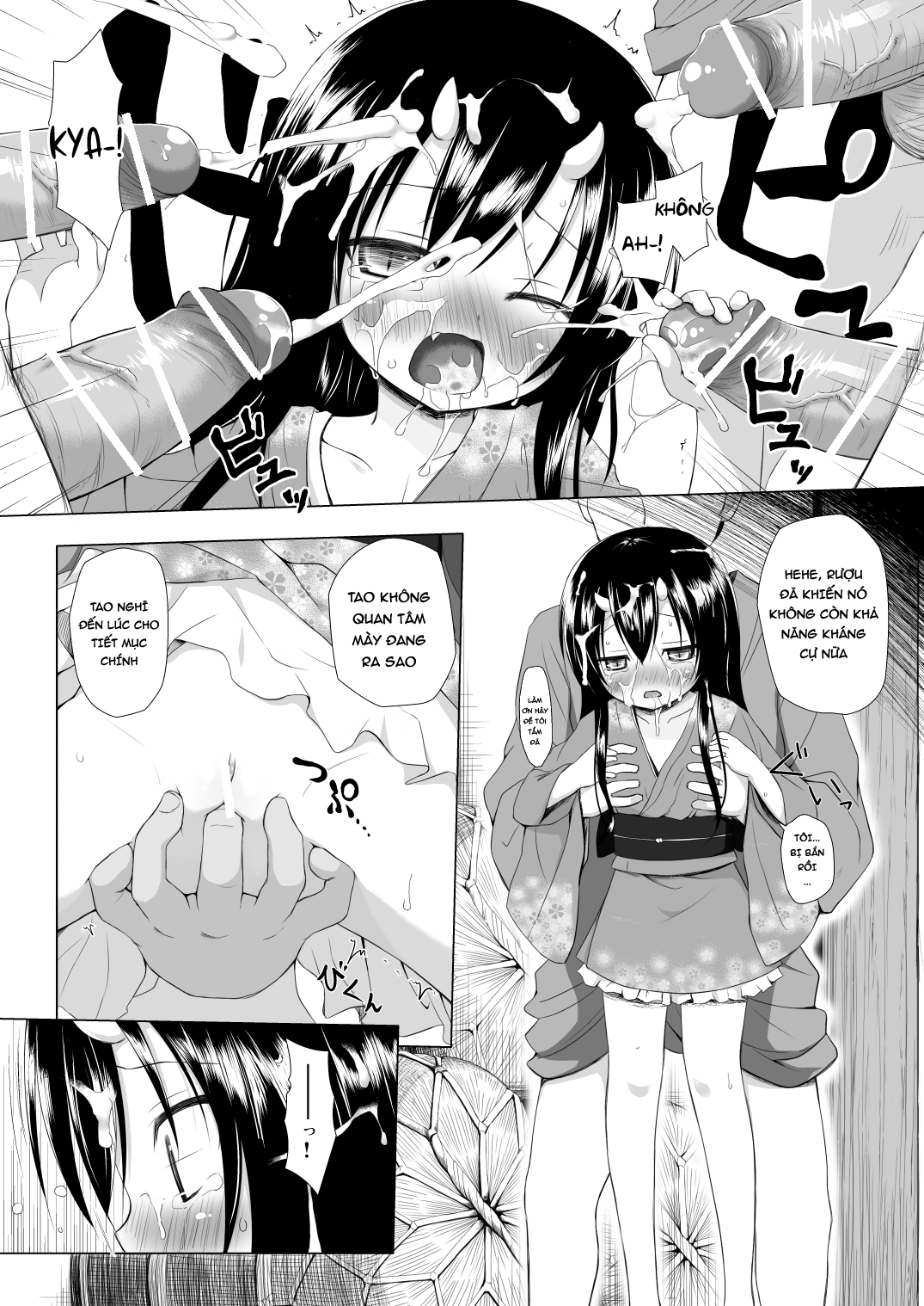 Đọc truyện hentai Monokemono San-ya - Oneshot