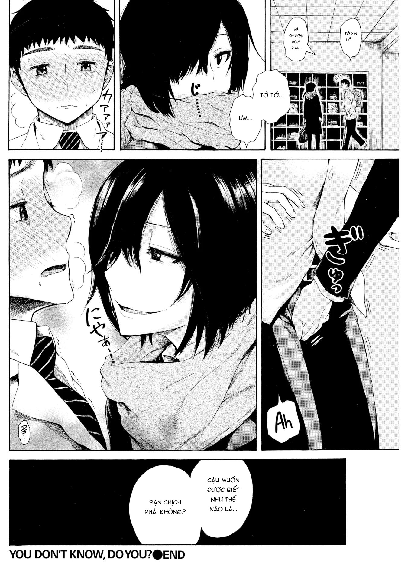 Đọc truyện hentai Cậu không biết mà, đúng không? - Oneshot