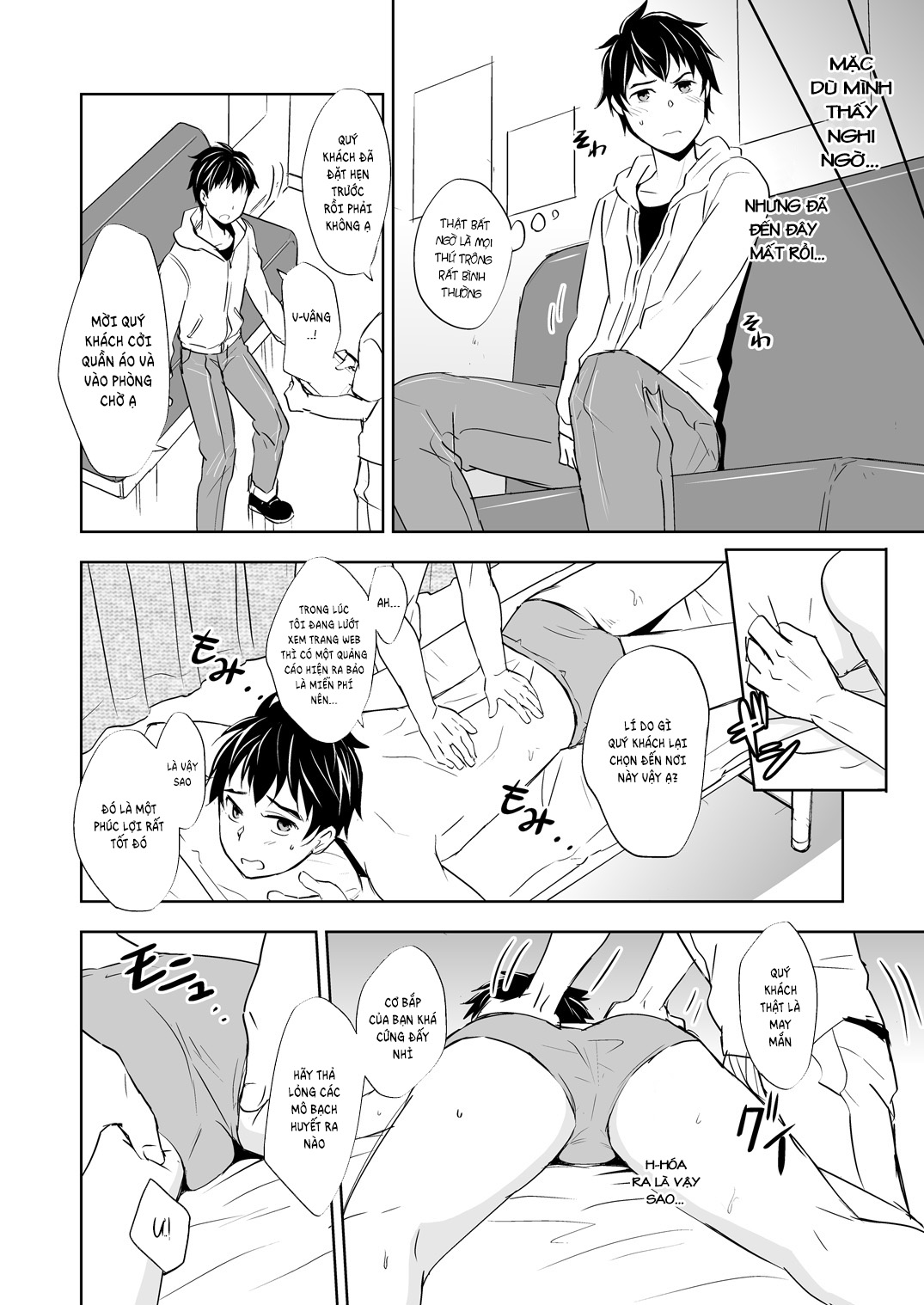 Đọc truyện hentai Quán mát xa miễn phí - Chap 1