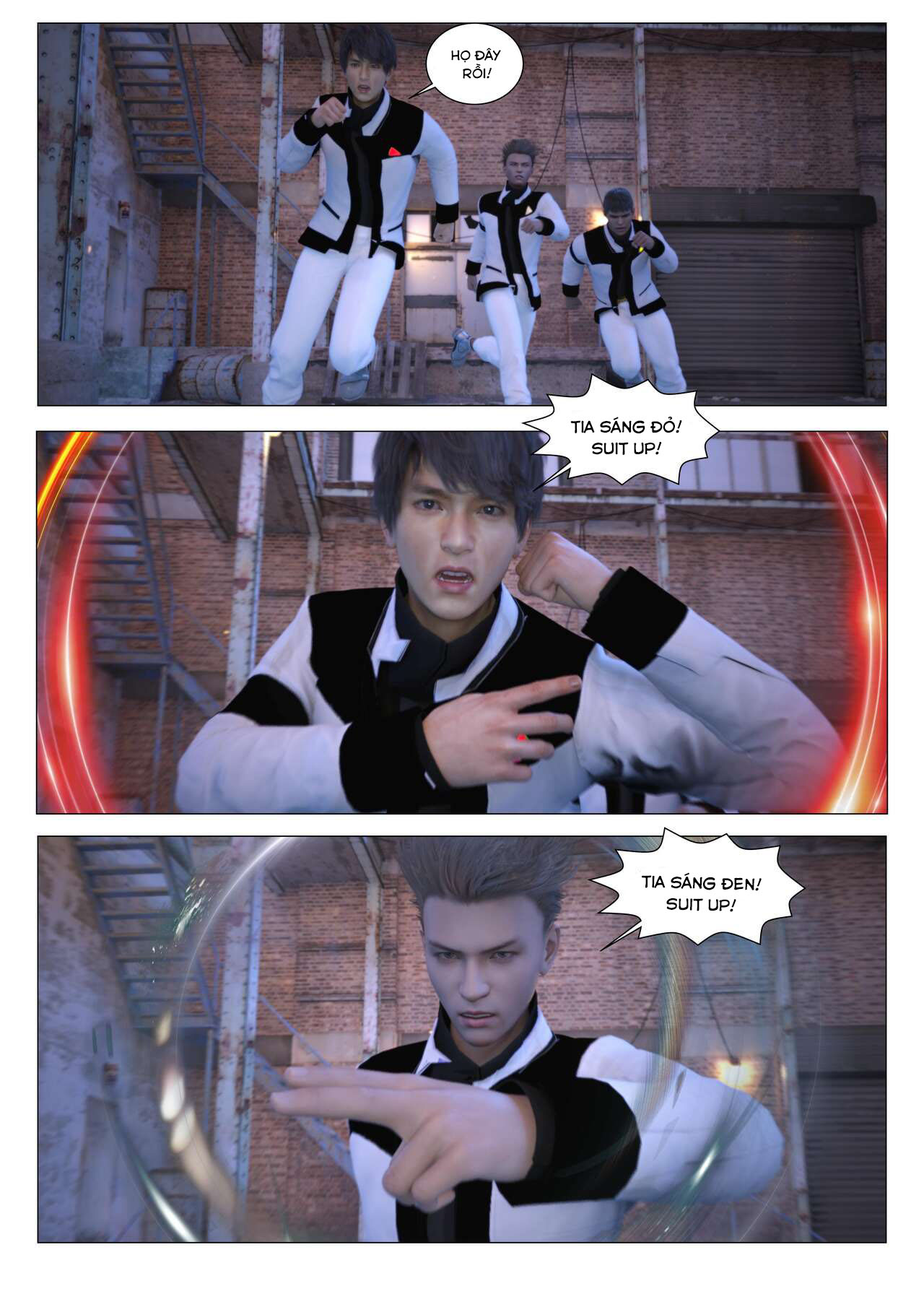 Đọc truyện hentai Siêu nhân thời loạn lạc - Chap 1