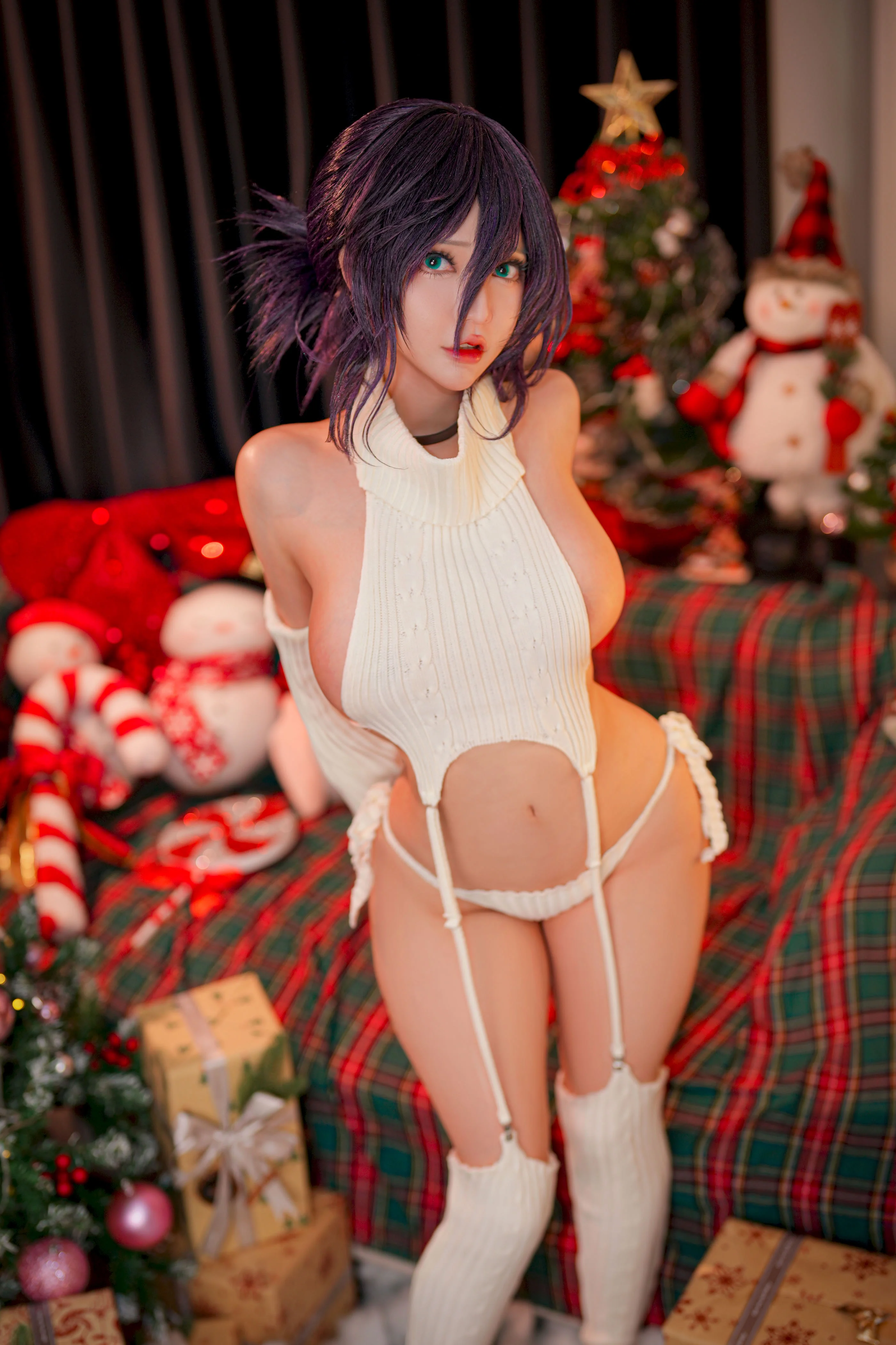 Đọc truyện hentai Tuyển tập Albums siêu phẩm Cosplay - Chap 1320 - Potato Godzilla - Reze Xmas