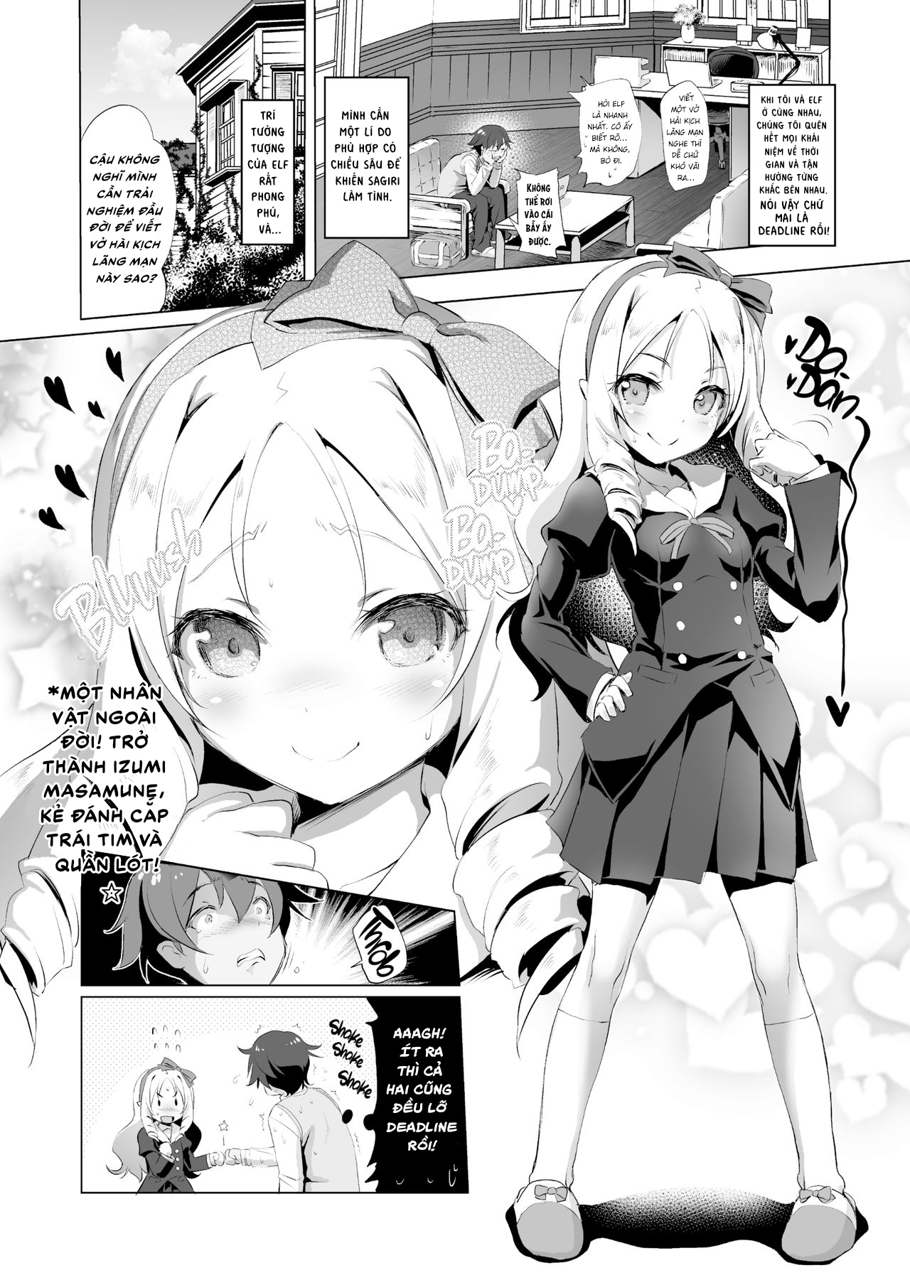 Đọc truyện hentai “Chạy deadline” cùng cô nàng Elf - Oneshot không che