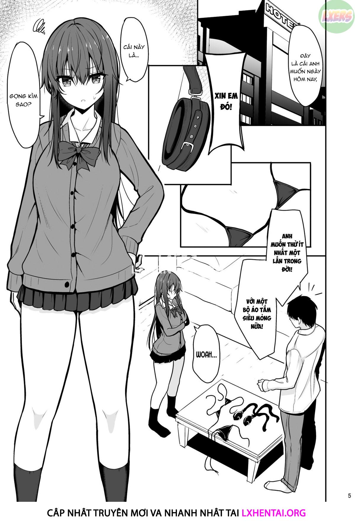 Đọc truyện hentai Mitame ga Kitsume na Kanojo o Kaihatsu shite Kozukuri suru made - Oneshot