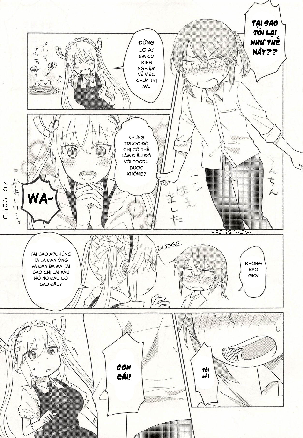 Đọc truyện hentai Tohru-san mo Haemashita - Oneshot