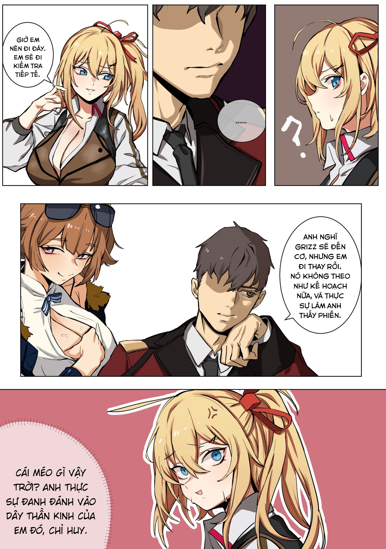 Đọc truyện hentai Kalina (Nữ tiền tuyến) - Oneshot