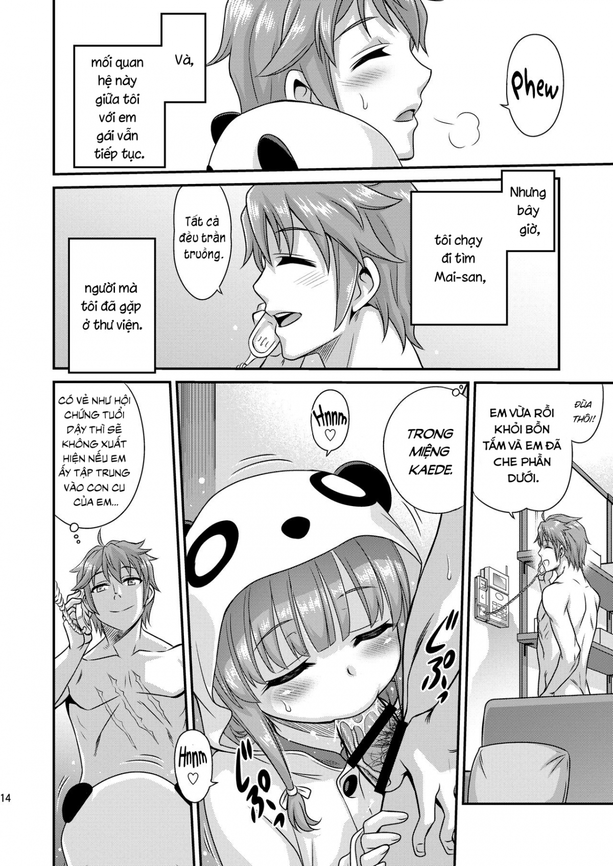 Đọc truyện hentai Kaede Shoukougun!! - Oneshot