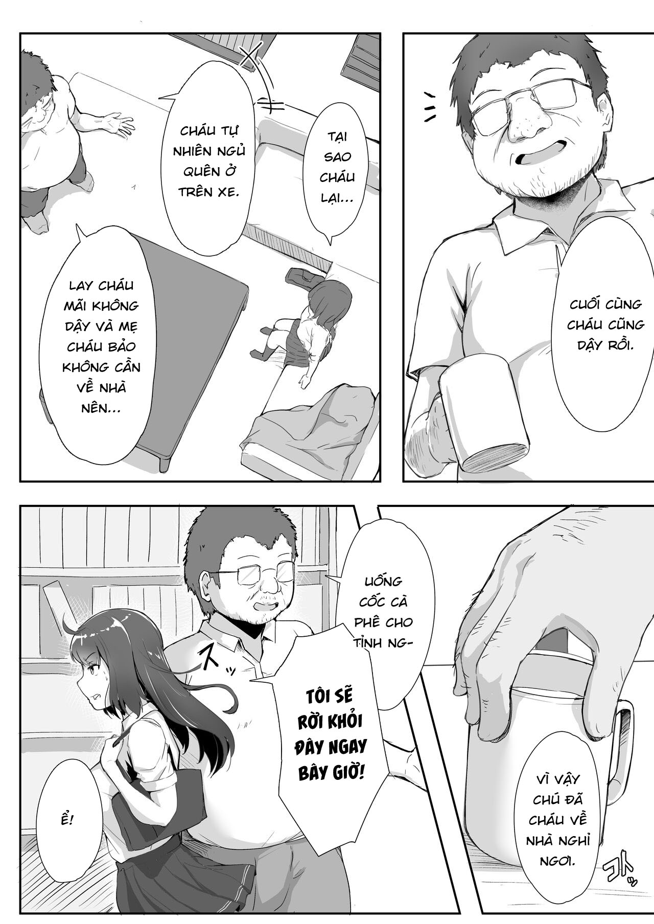 Đọc truyện hentai Chú và cháu gái. - Chap 1 Địt lúc ngủ