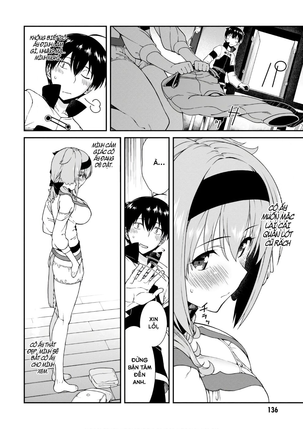 Đọc truyện hentai Lập Harem Chốn Mê Cung Ở Dị Giới - Chap 6.2