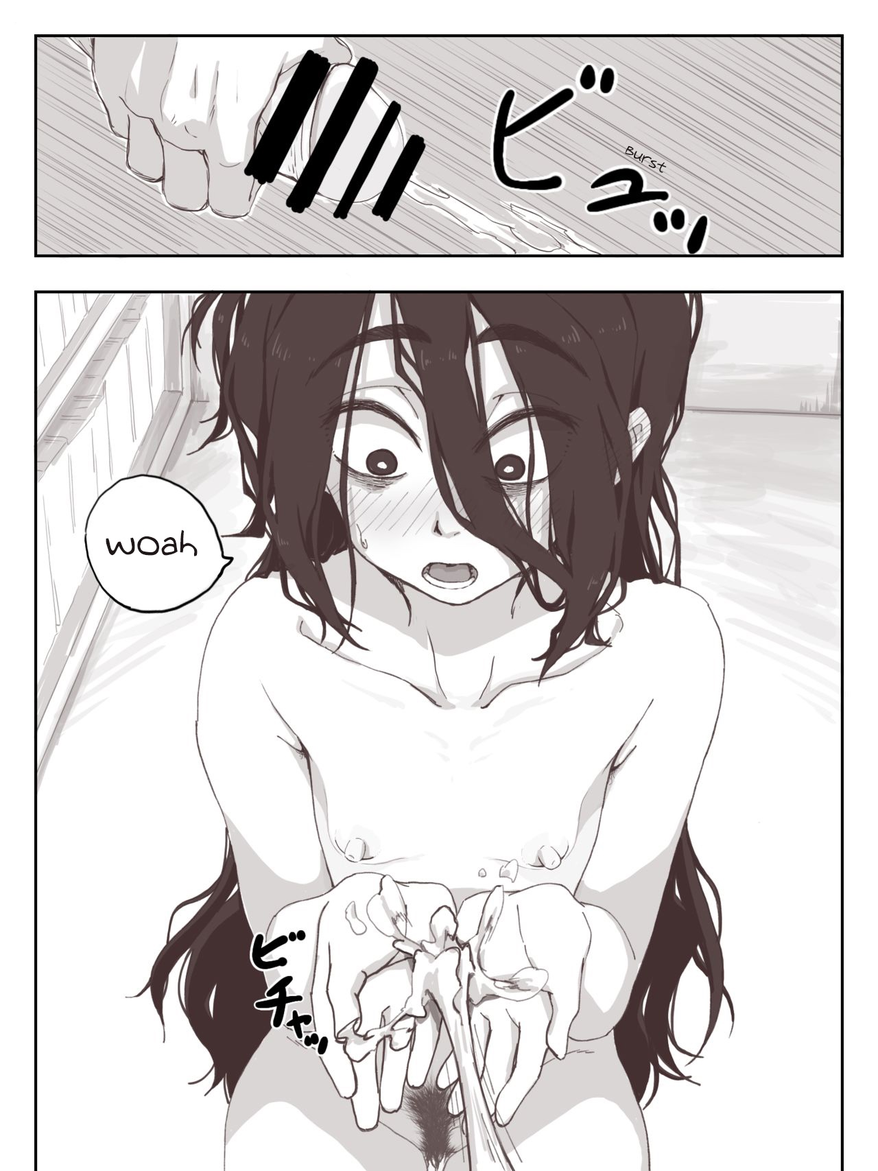 Đọc truyện hentai Senpai, hãy ra trên tay em - Oneshot