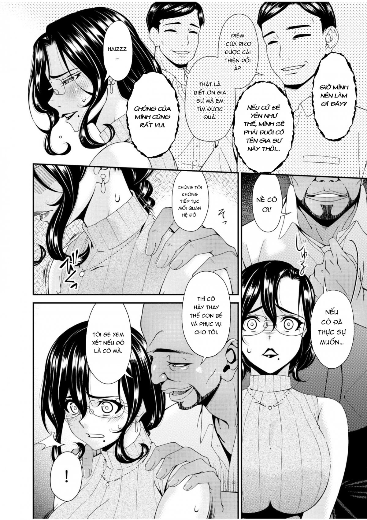 Đọc truyện hentai Haha to Tsuma o Yameru Toki - Chap 1
