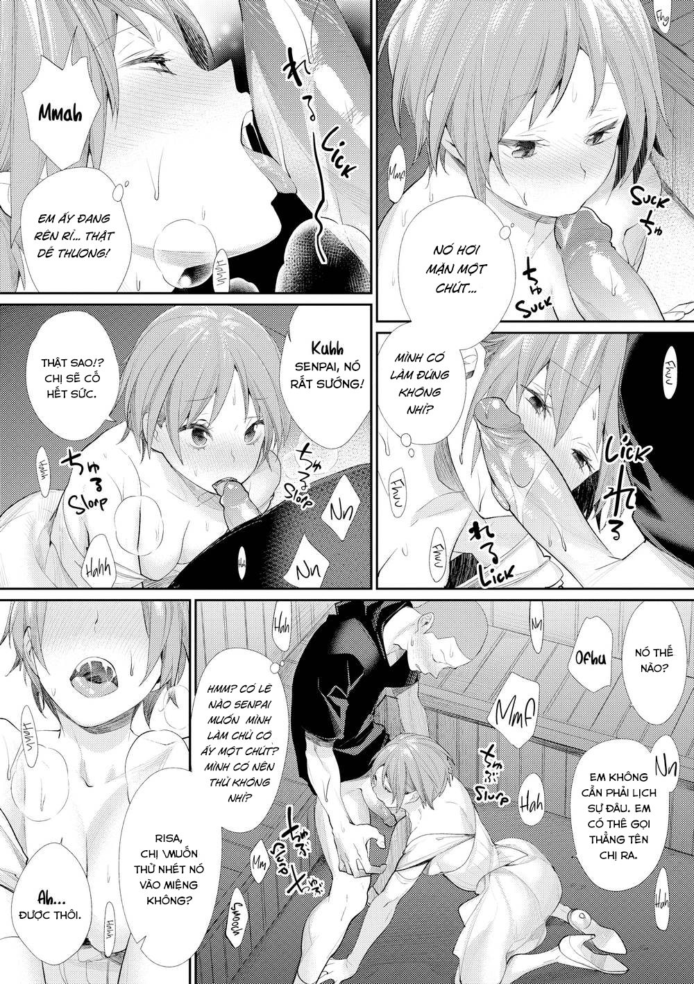 Đọc truyện hentai Lạc và CLB của những coi gái Otaku - Chap 5