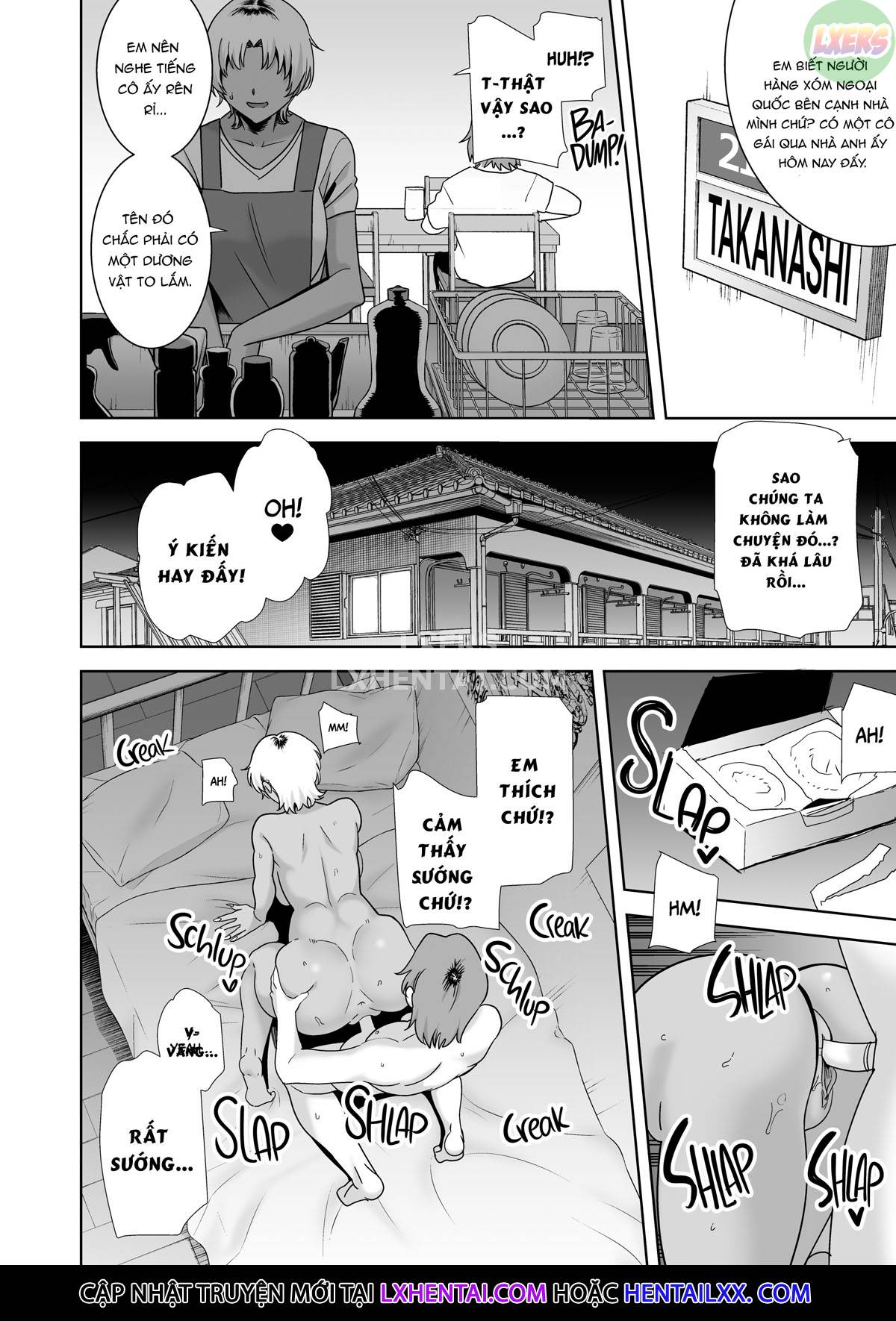 Đọc truyện hentai Wild-shiki Nihonjin Tsuma no Netorikata Sono - Chap 2 - Không che